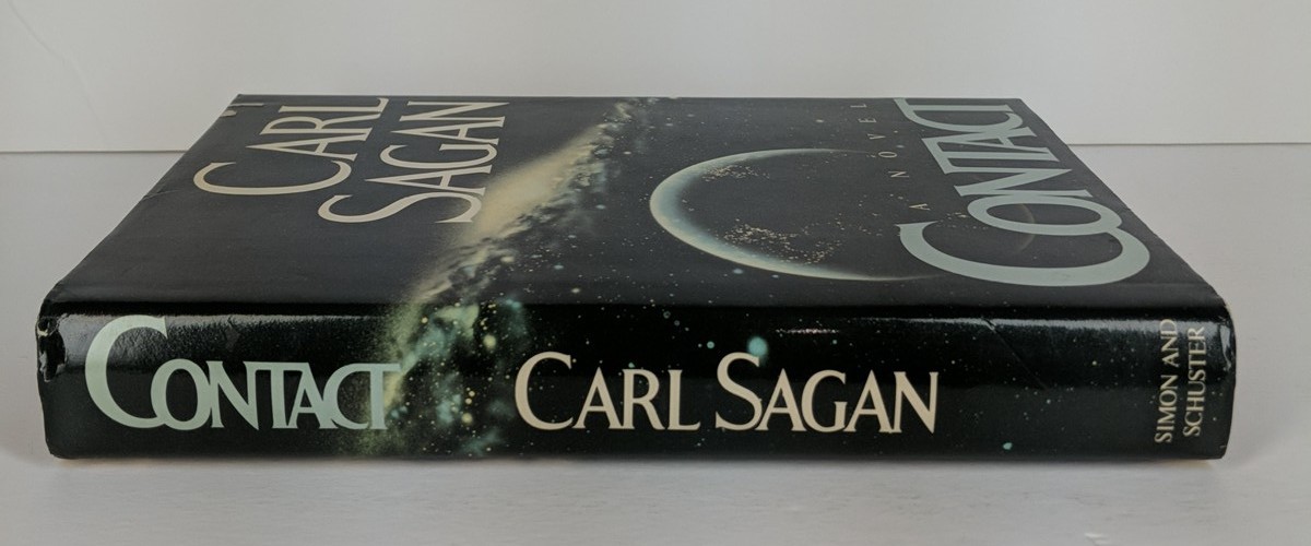 Carl Sagan~CONTACT~HCDJ 6th Print 1985