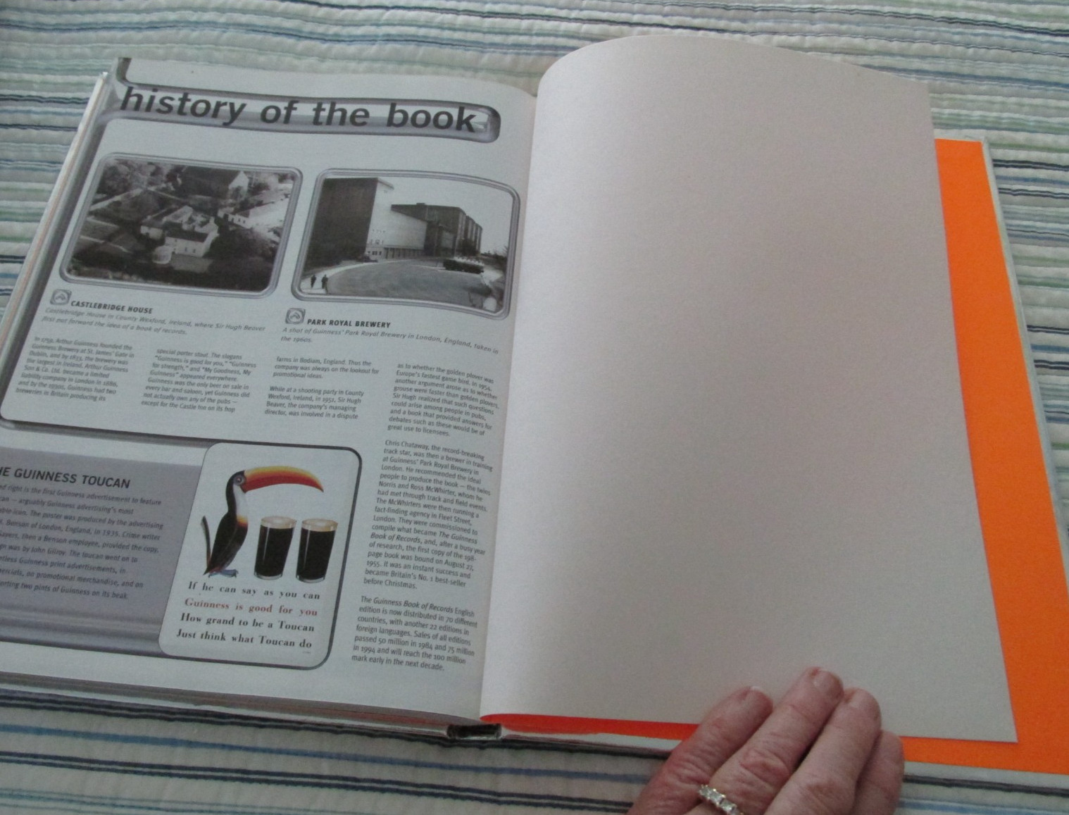 Vintage Guinness Book Of World Records 2000 Millennium Edition Silver Hard Cover