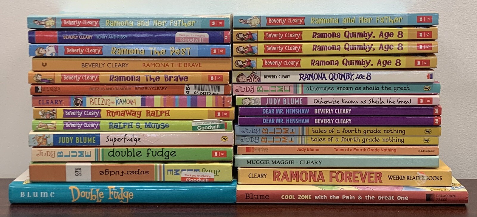 Lot Of 28 Judy Blume & Beverly Cleary