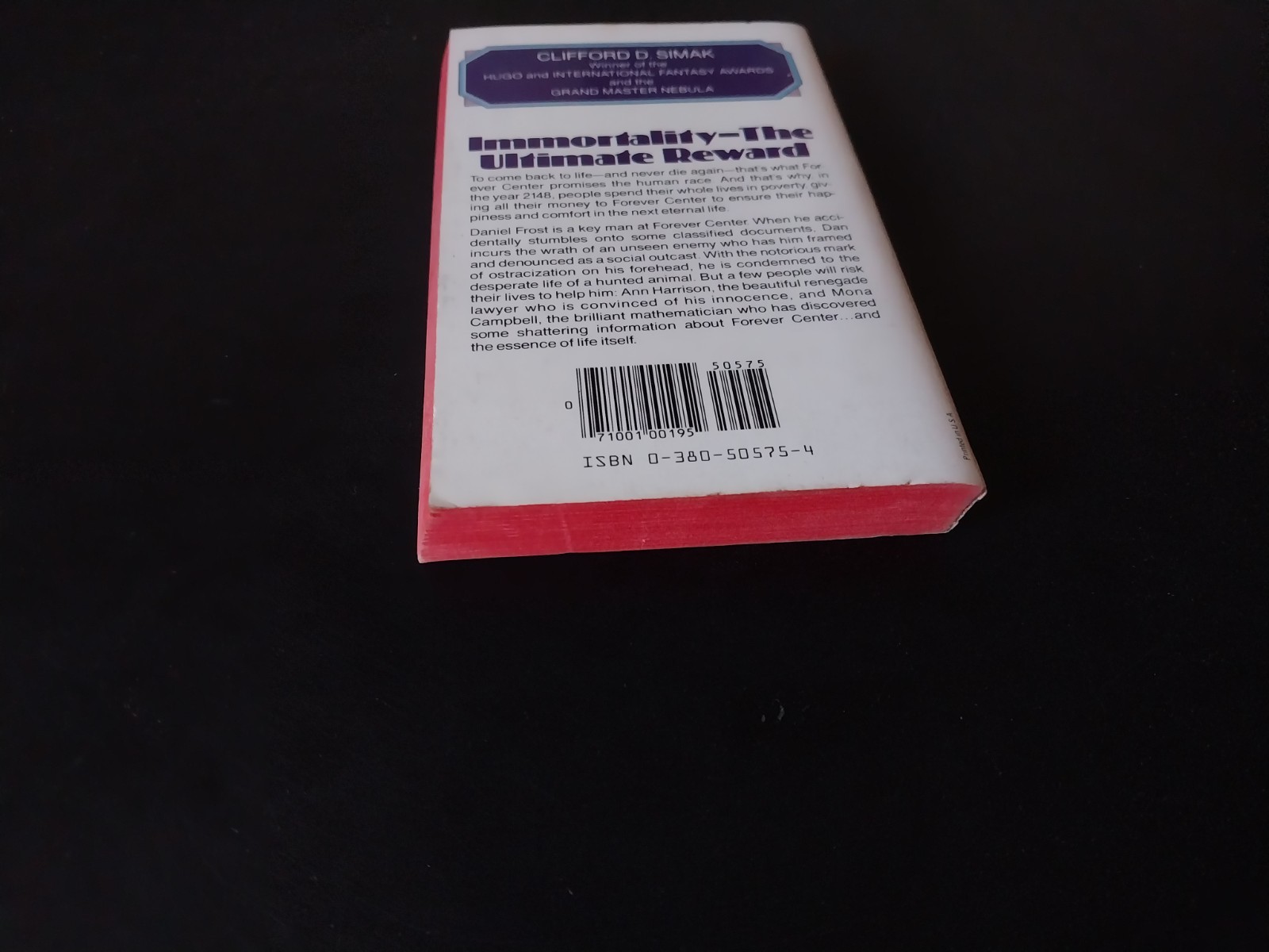 Clifford D. Simak – Why Call Them Back From Heaven? – Avon First Printing 1980