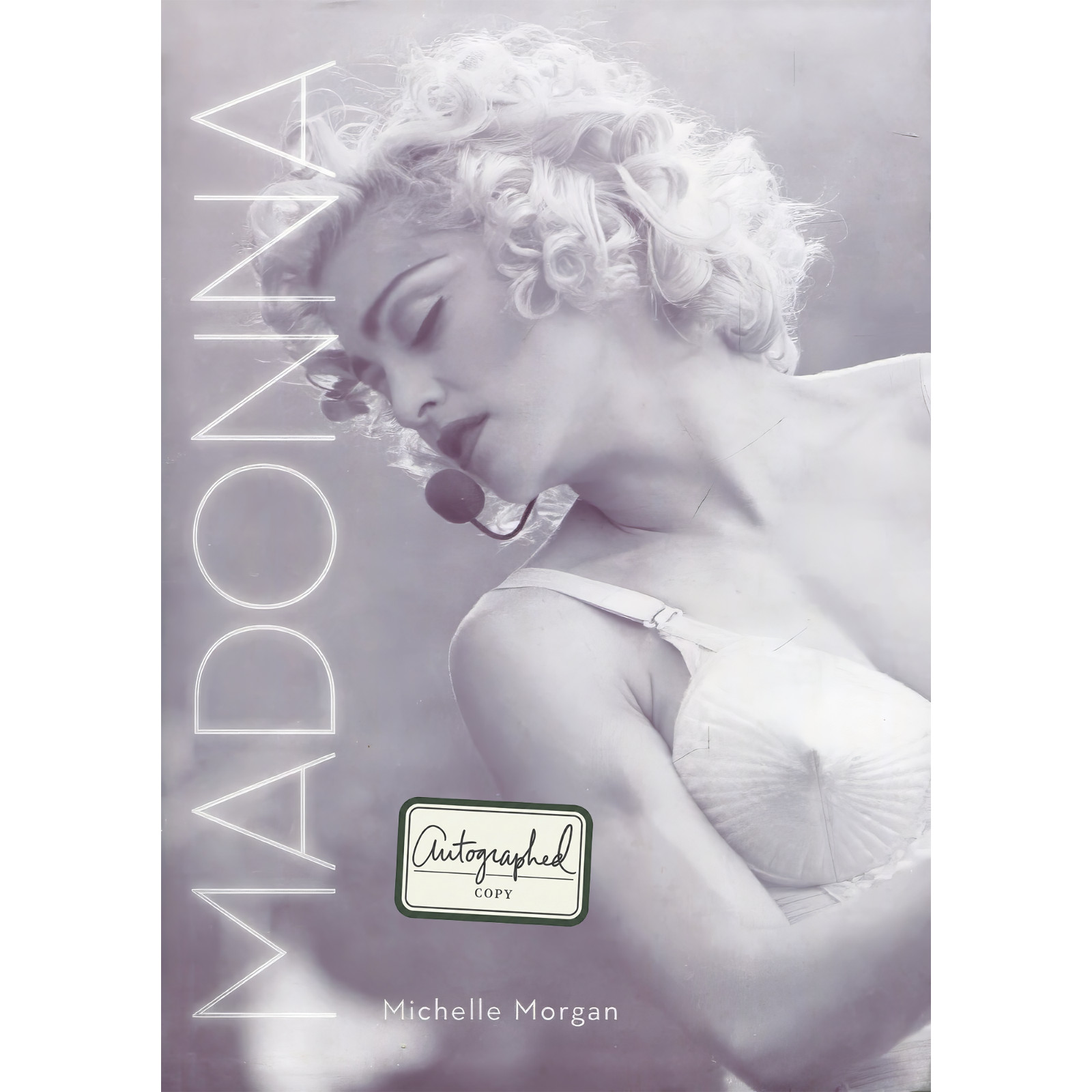 Book Madonna by Michelle Morgan + Copy Autograf (2015, Trade Paperback)