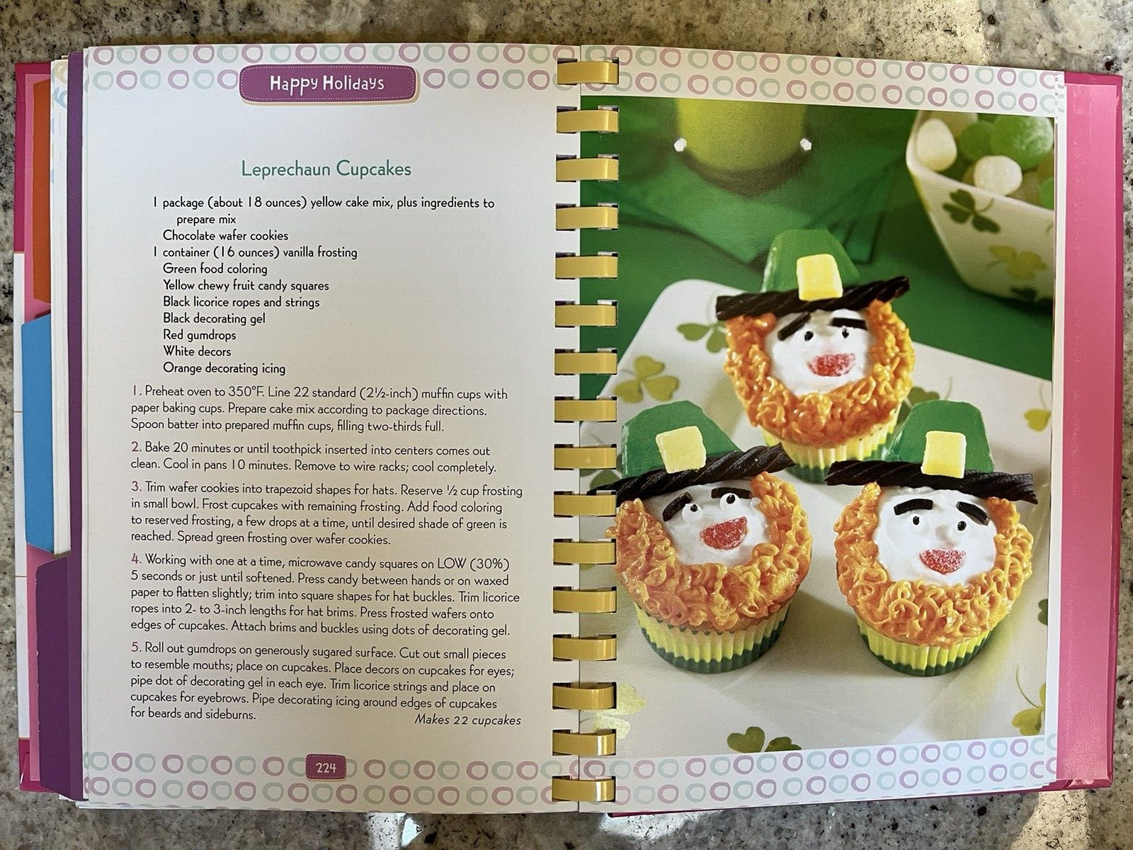 CUPCAKES Favorite Brand Name 3 Books in One Spiral Bound Cookbook 288 pages NEW