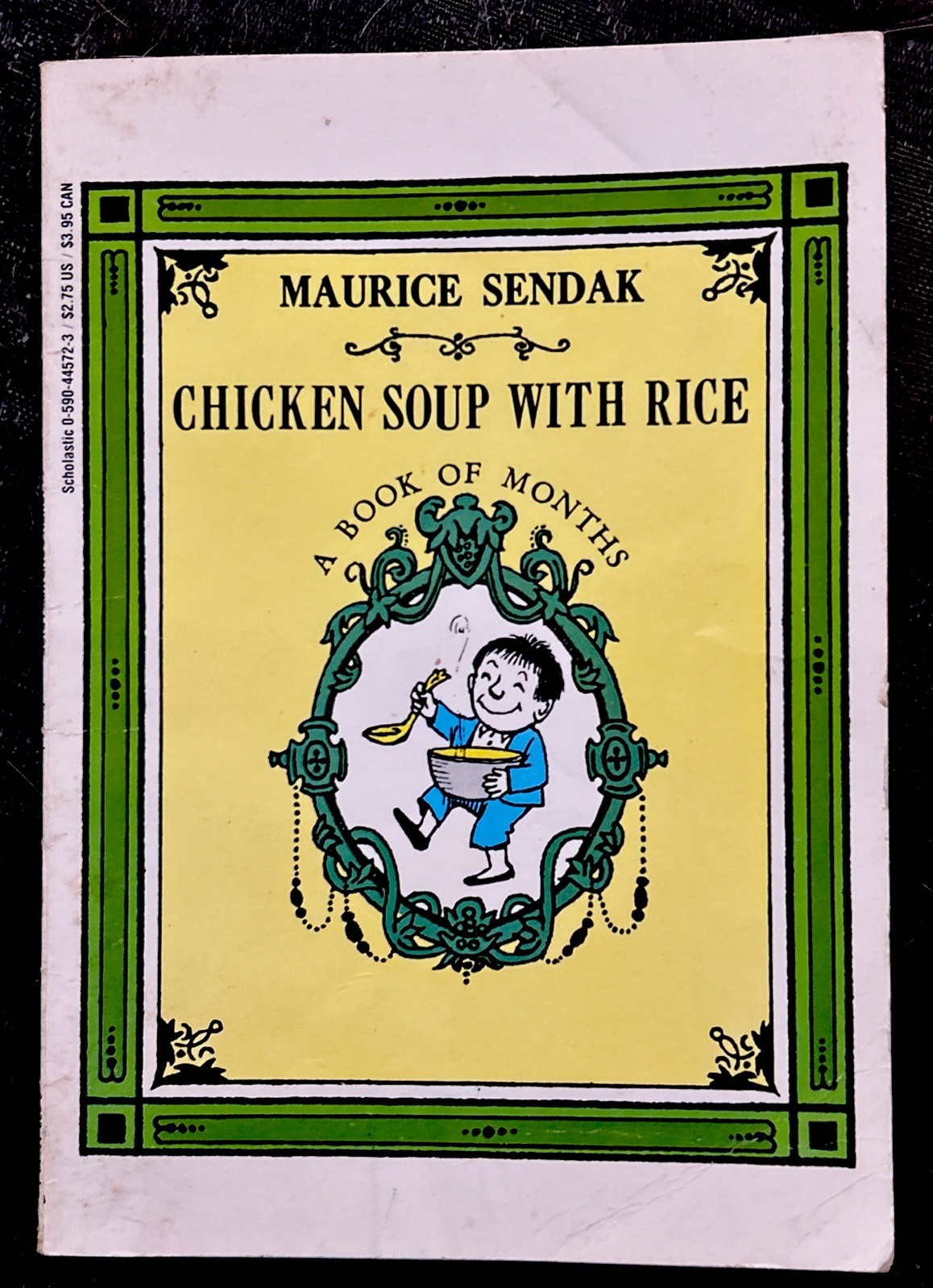 Chicken Soup with Rice: A Book of Mo- library bin, 9780060255350, Maurice Sendak