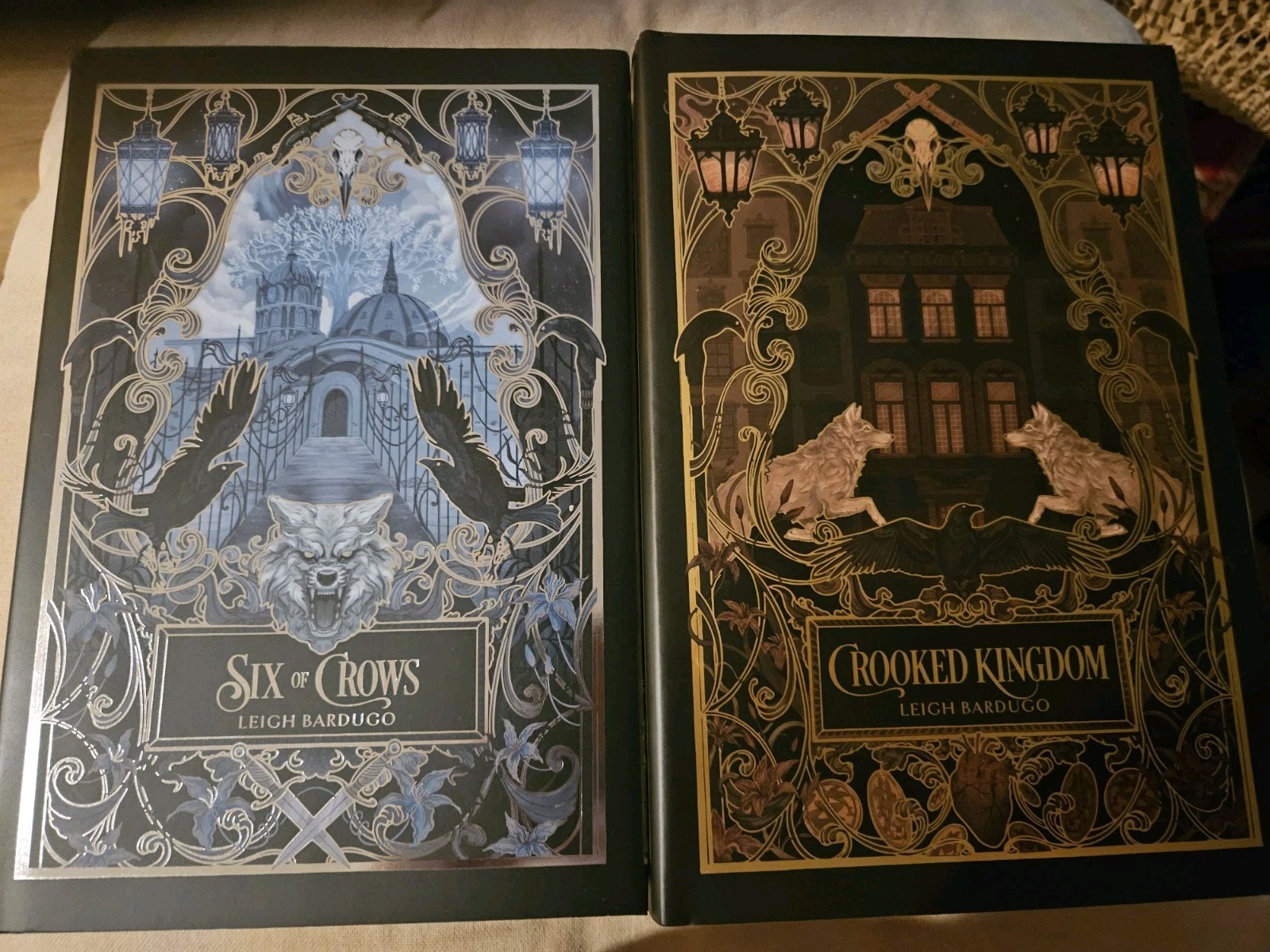 Six of Crows & Crooked Kingdom Leigh Bardugo Owlcrate Special Edition Hardcover