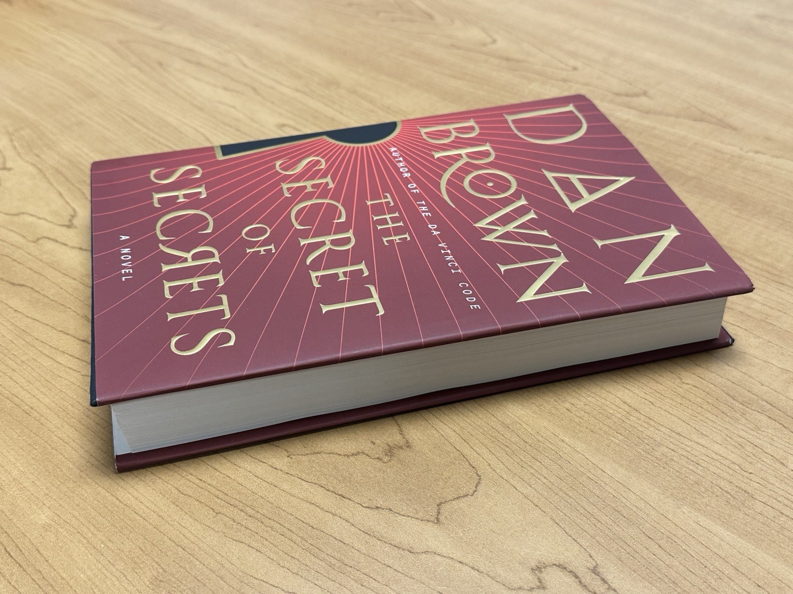The Secret of Secrets : A Novel Hardcover Dan Brown
