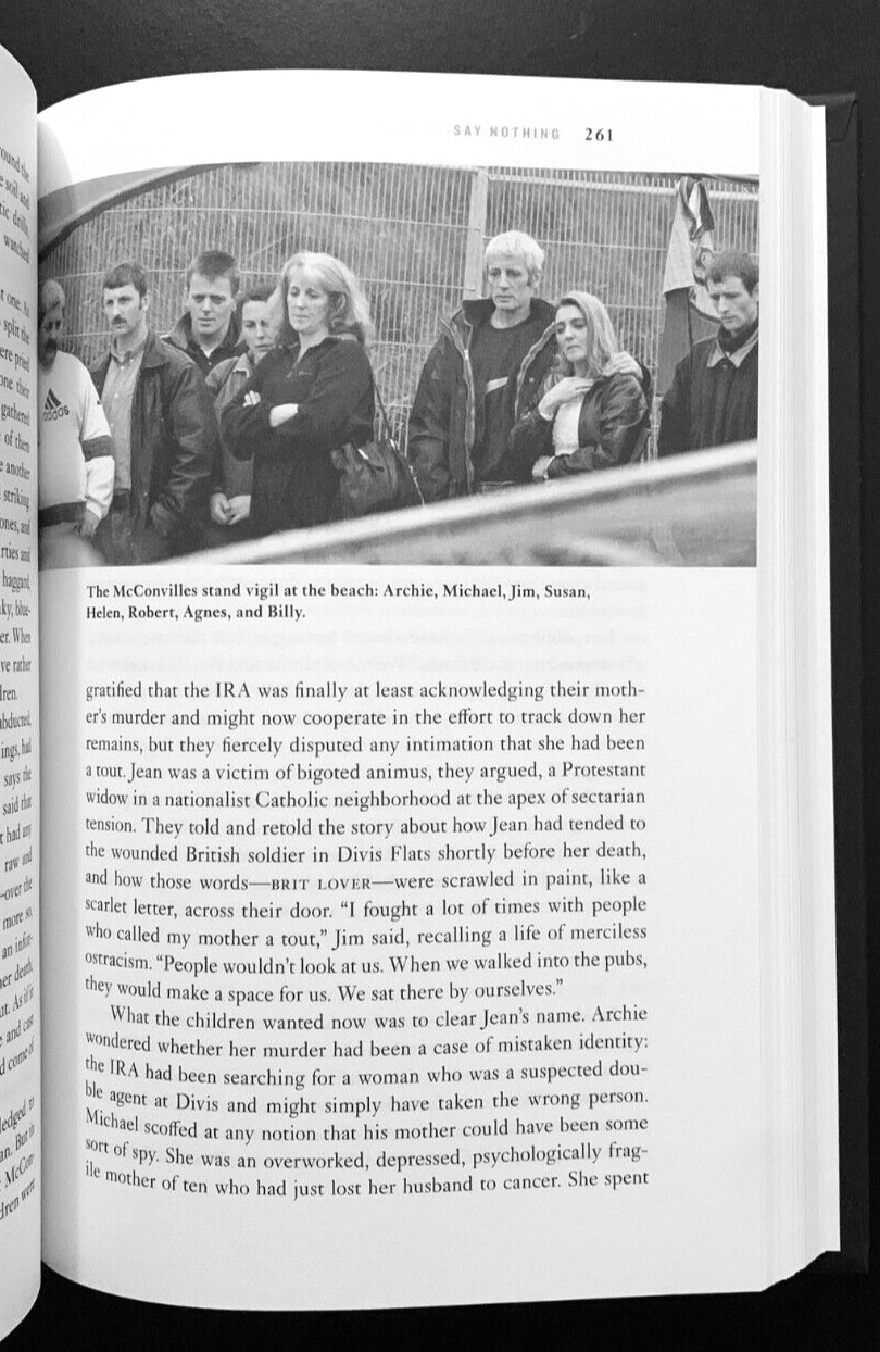 SAY NOTHING (Murder & Memory in N. Ireland) by PATRICK RADDEN KEEFE (1st Ed)