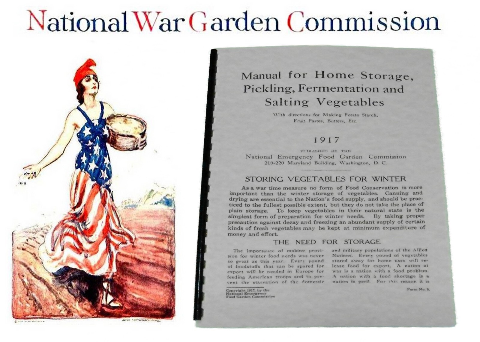 Lot Of Five War Gardening Commission Manuals 1917 – 1919