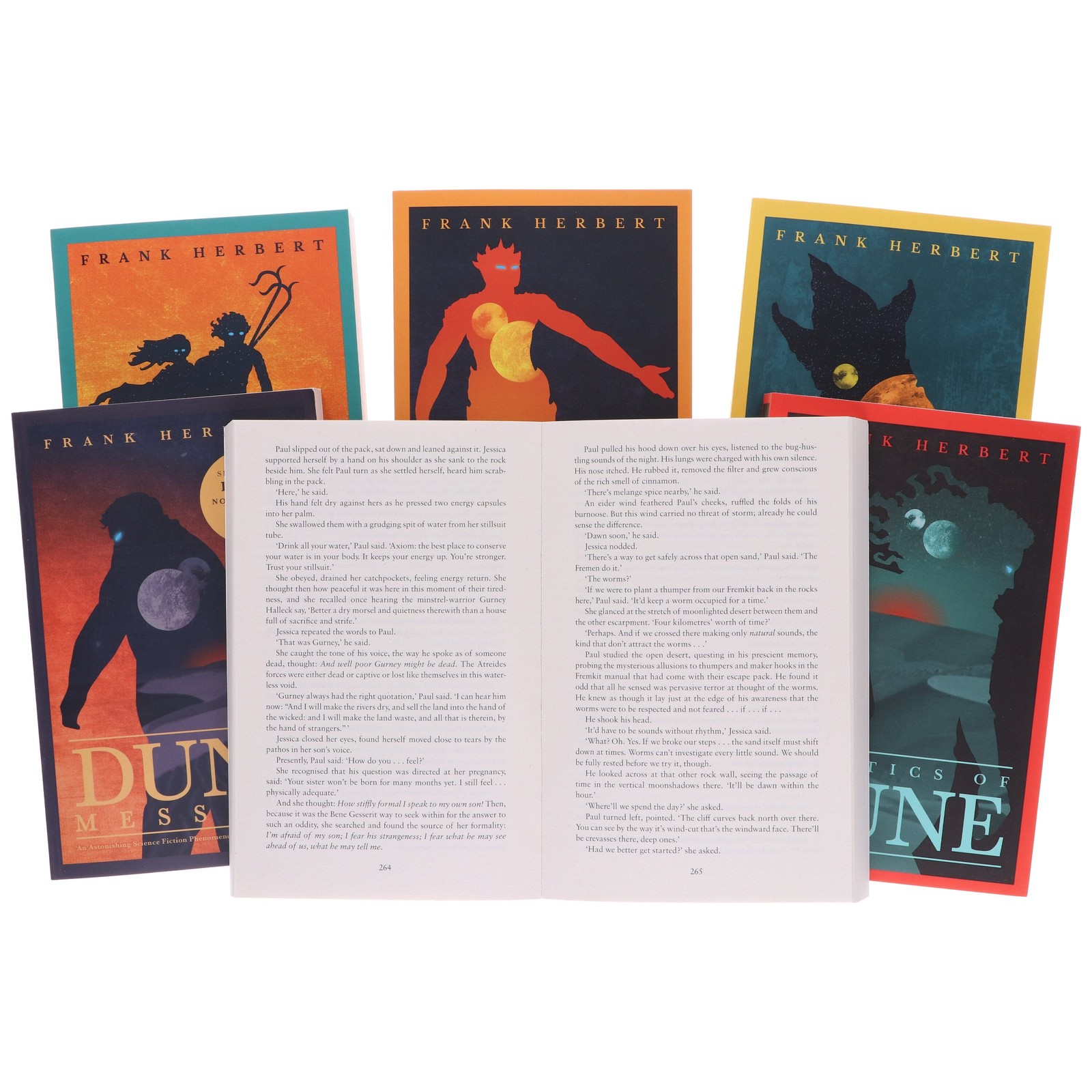 Dune Series By Frank Herbert 6 Books Collection Set – Fiction – Paperback