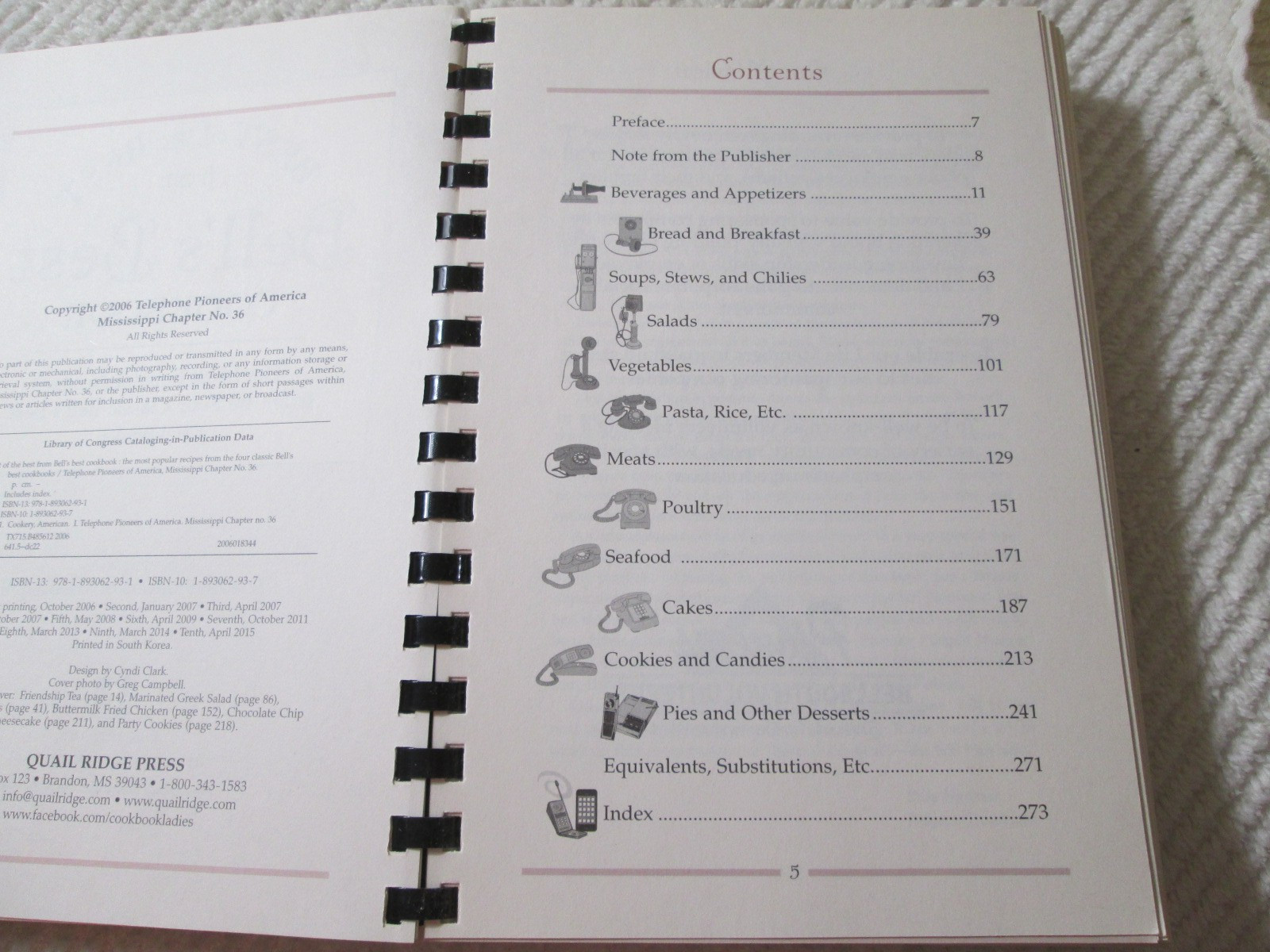 Best of the Best from BELL’S BEST Cookbook Telephone Pioneers Mississippi #36