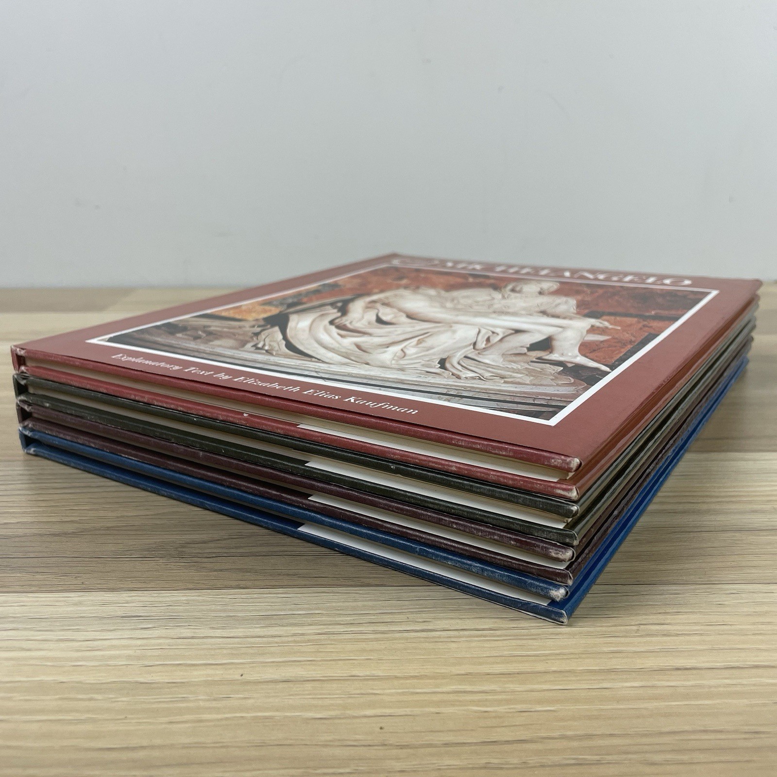 Rare The Masters Collection Artist 1980 Books Michelangelo Da Vinci Picasso Goya