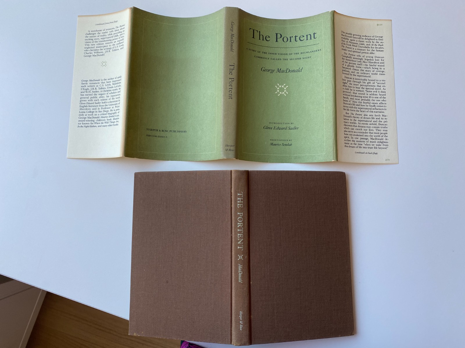 PORTENT~George MacDonald~MAURICE SENDAK~Inner Vision~HIGHLANDERS~Second Sight~