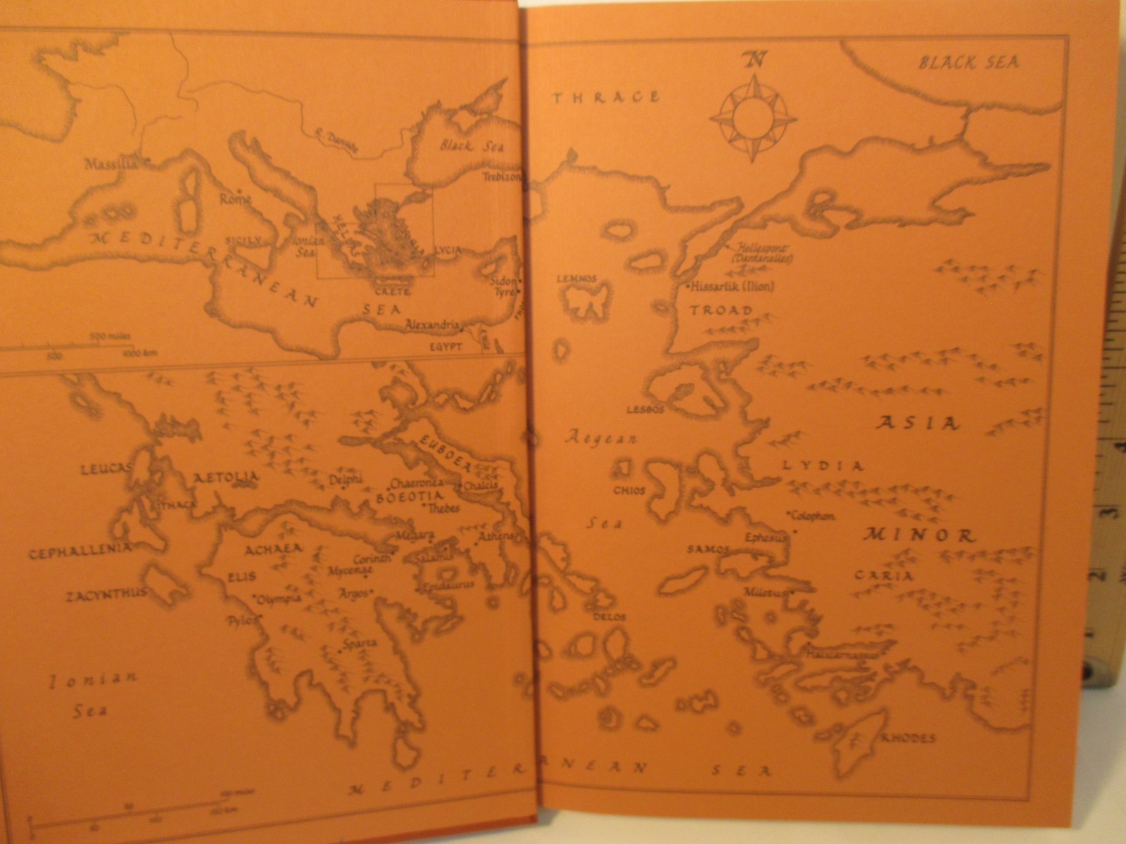 history WORLD OF ODYSSEUS by M I FINLEY illus Folio Society 2003 hc + slipcase