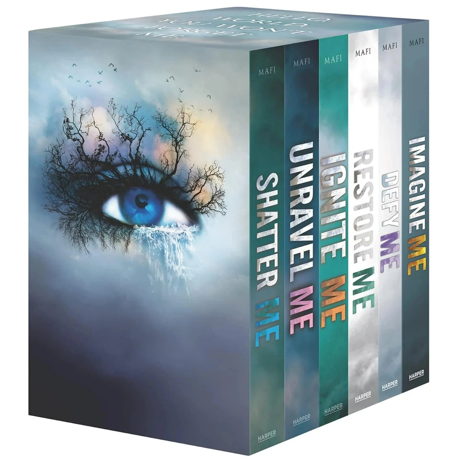 Shatter Me Series By Tahereh Mafi 6 Books Box Set free shipping
