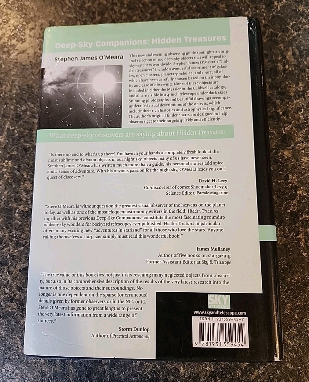 Hidden Treasures by Stephen James O’Meara (2007, Hardcover)