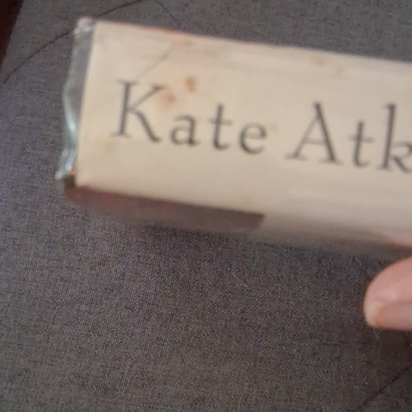 1st Edition Kate Atkinson Human Croquet Hardcover HPicador 1997 Dust Jacket