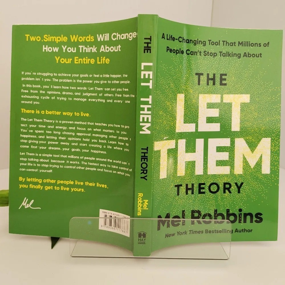 The Let Them Theory – Mel Robbins Paperback English Self Growth Boundaries Book