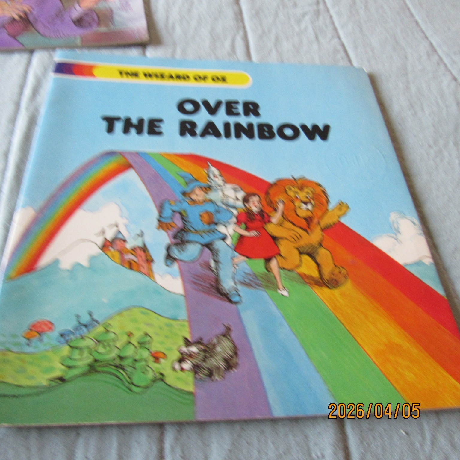 Lot 4-Troll Assoc Books-The Wizard of Oz-Off to See the Wizard-Over the Rainbow