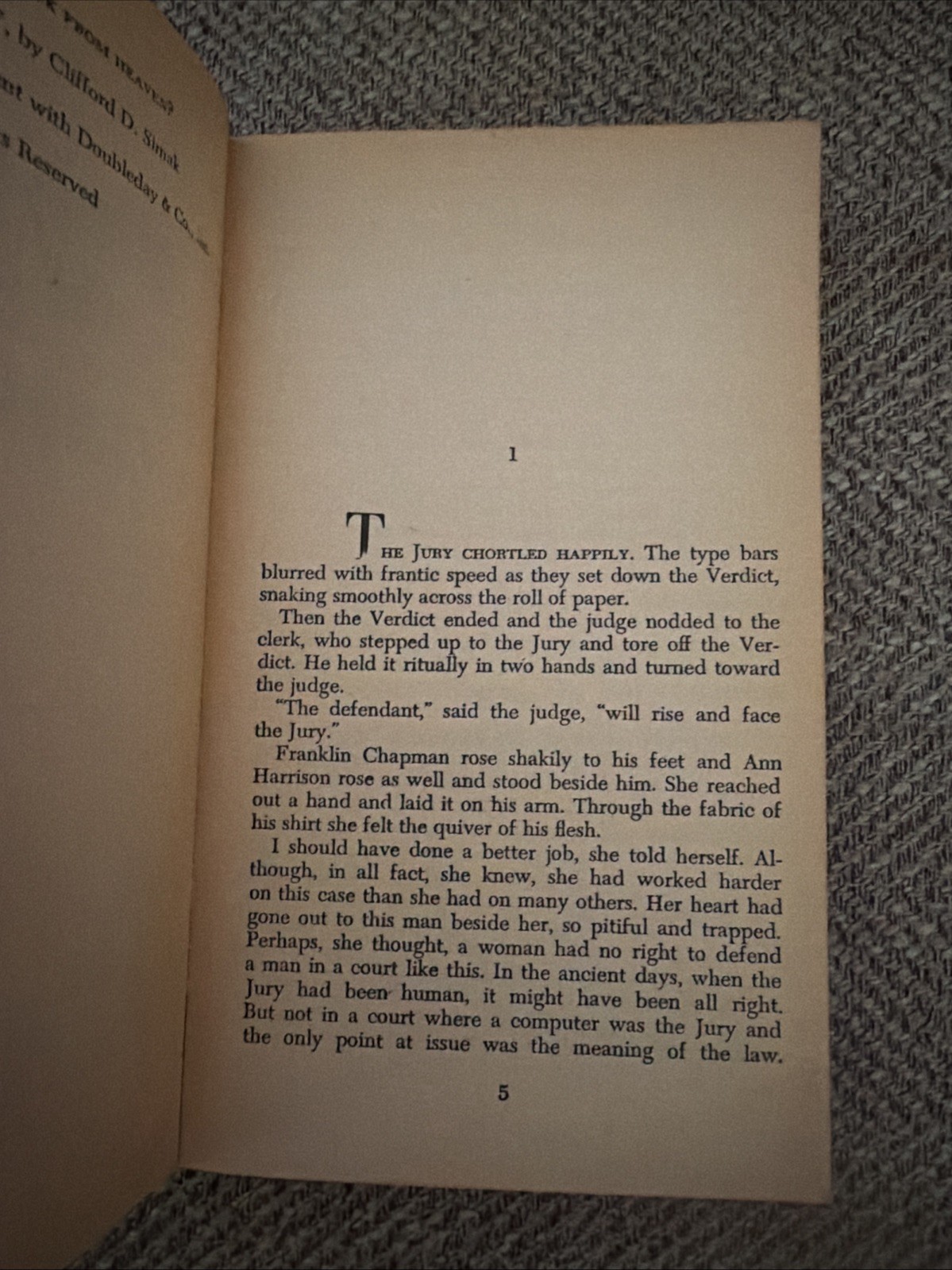 Why Call Them Back From Heaven? Clifford D. Simak Ace SF Special 1968 Dillon cvr