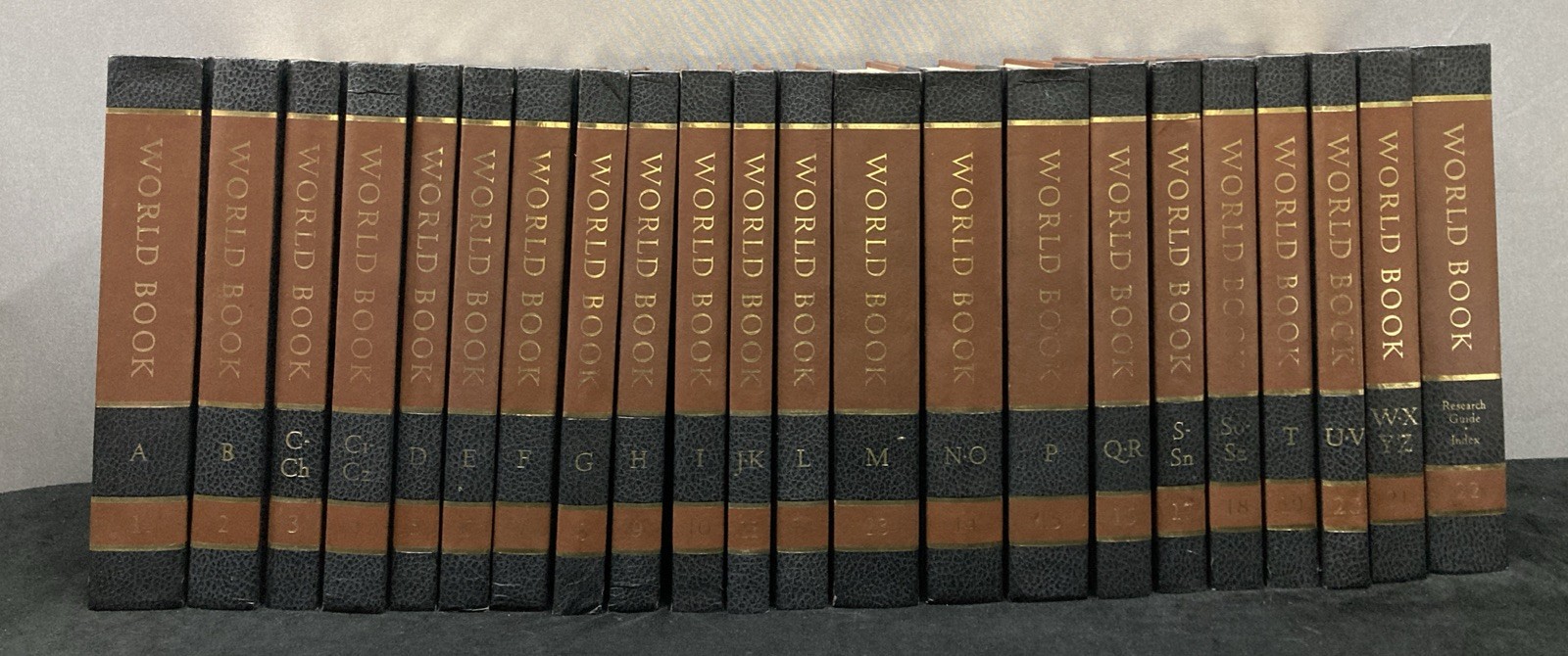 The World Book Encyclopedia 1979 Set of 22 Vintage Hard Cover