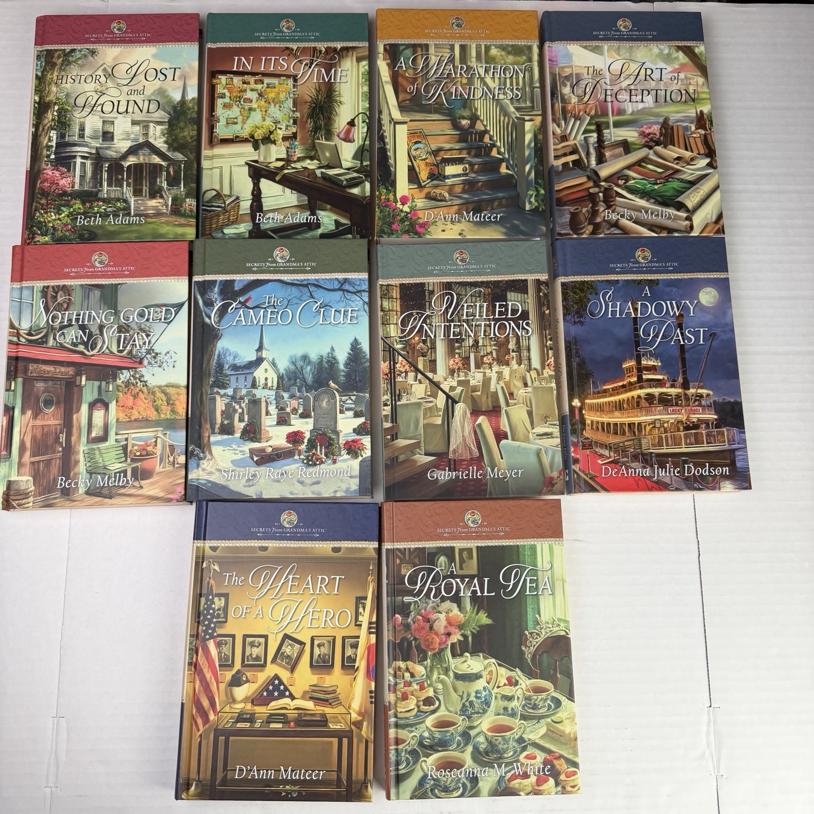Secrets From Grandma’s Attic Lot of 22 Hardcover Books Guideposts