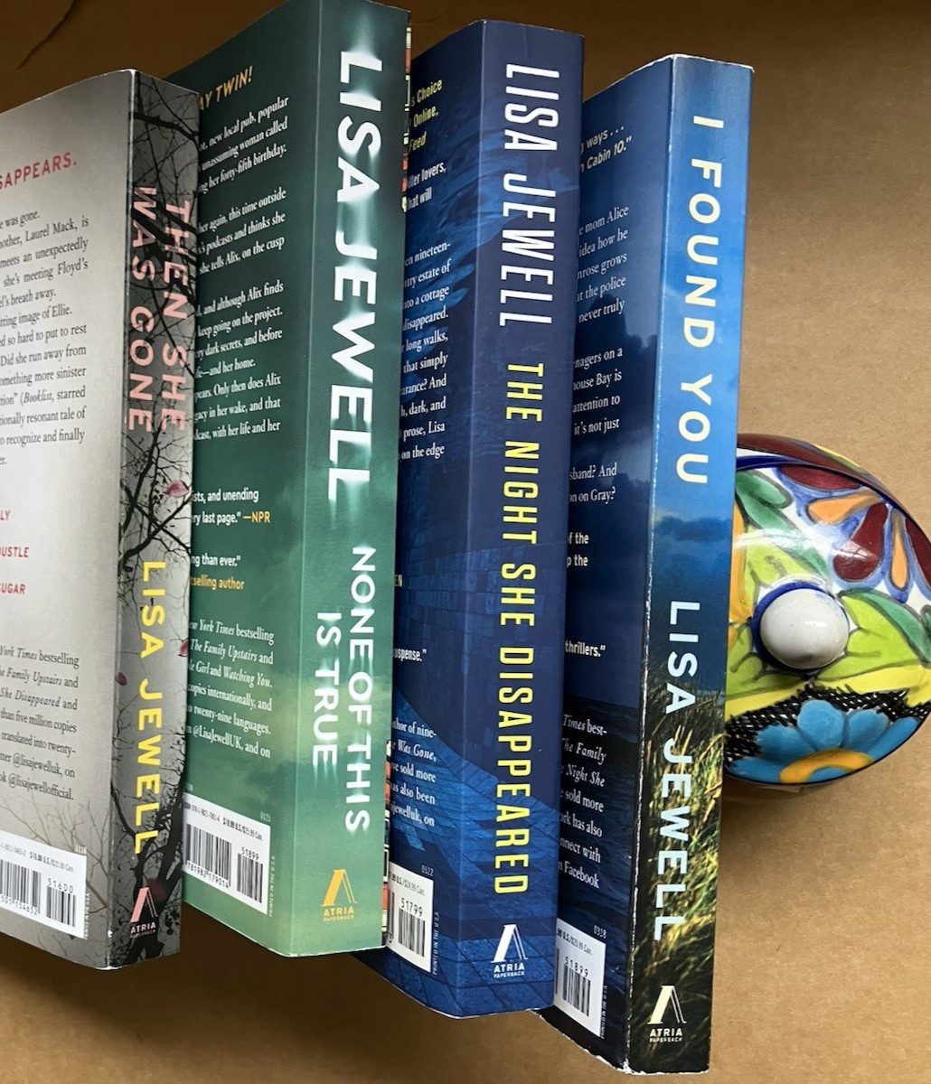 Lisa Jewell Lot of 4 Suspense Crime Thriller Books PB I found/The Night/Then She
