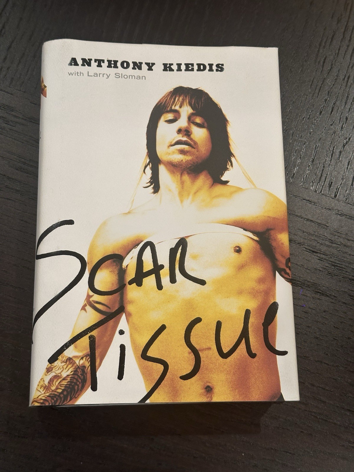 Anthony Kiedis AUTOGRAPHED Biography ‘Scar Tissue’
