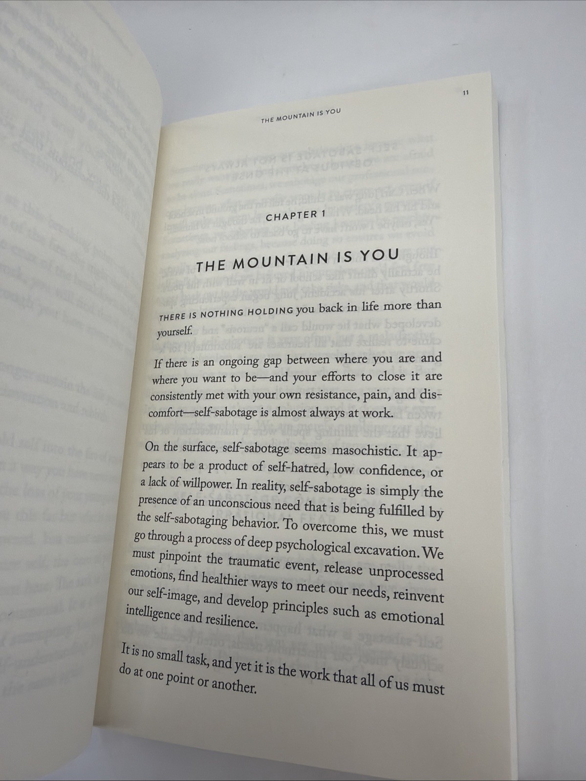 The Mountain is you by Brianna Wiest Paperback Book