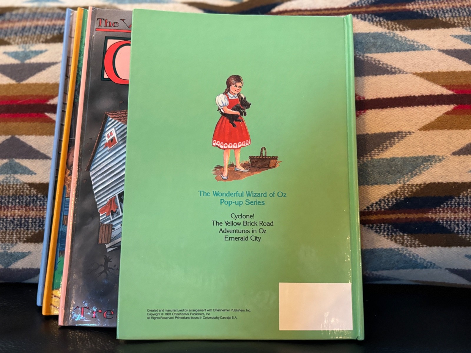 The Wizard of Oz Pop-up Books Set of 4 Treasury Collection Vintage
