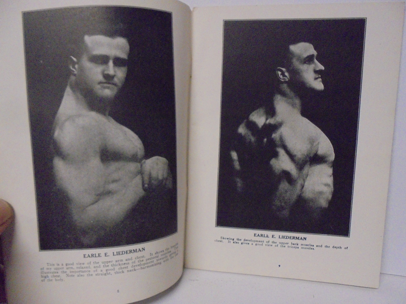 Vintage 1922 Muscular Development By Early E. Liederman 9th Edition Paperback