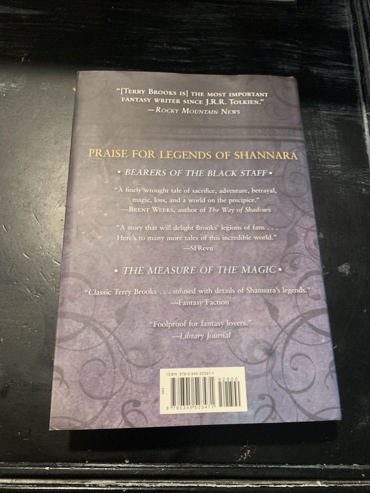 Wards of Faerie Dark Legacy of Shannara by Terry Brooks 2012 HCDJ Signed 1st/1st