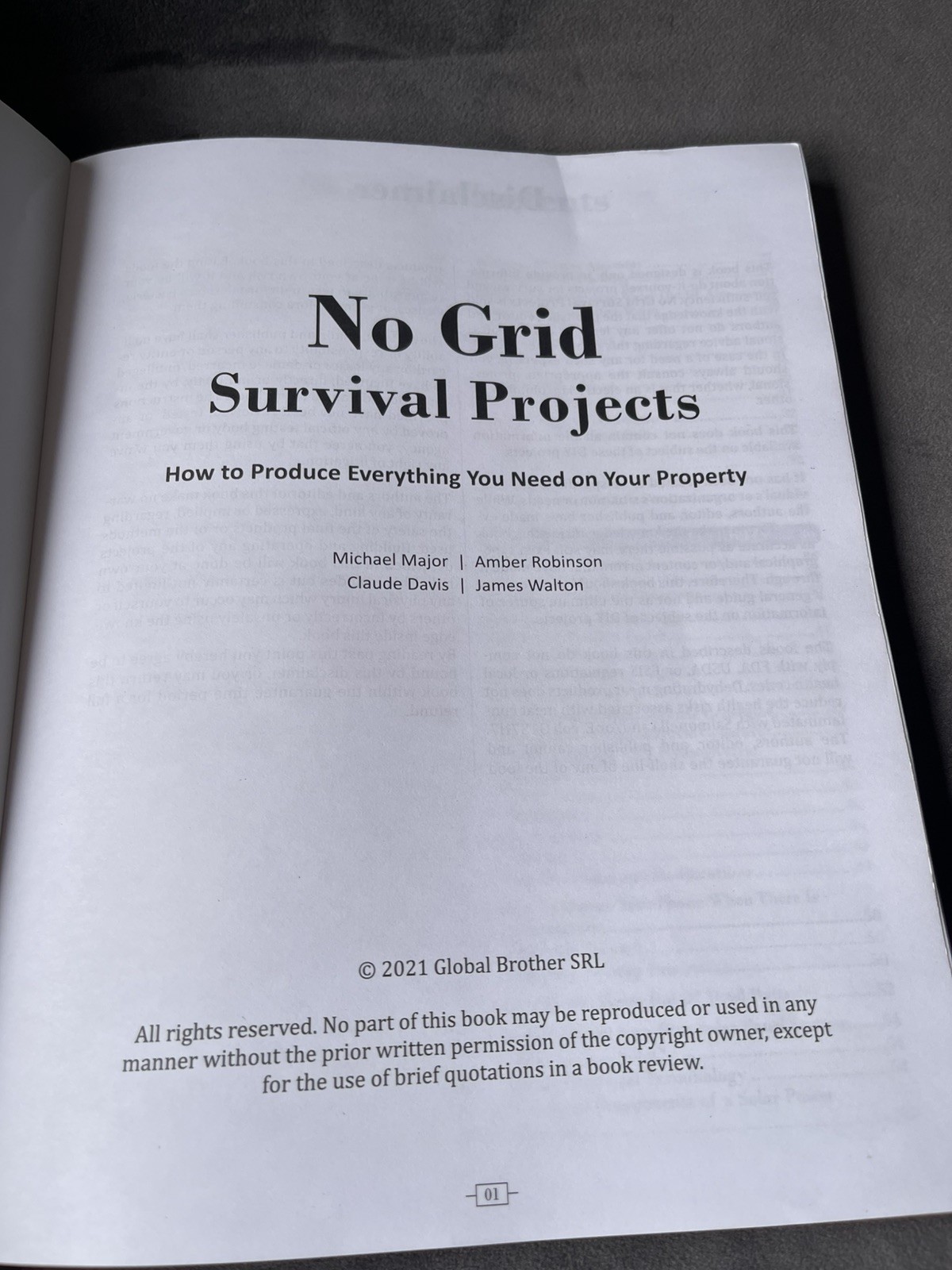 NO GRID Survival Projects: How To Produce Everything You Need On Your Property ￼