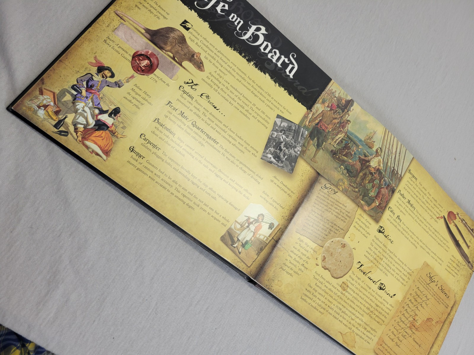 PIRATES by John Matthews 2006, Interactive Picture Book Hardcover