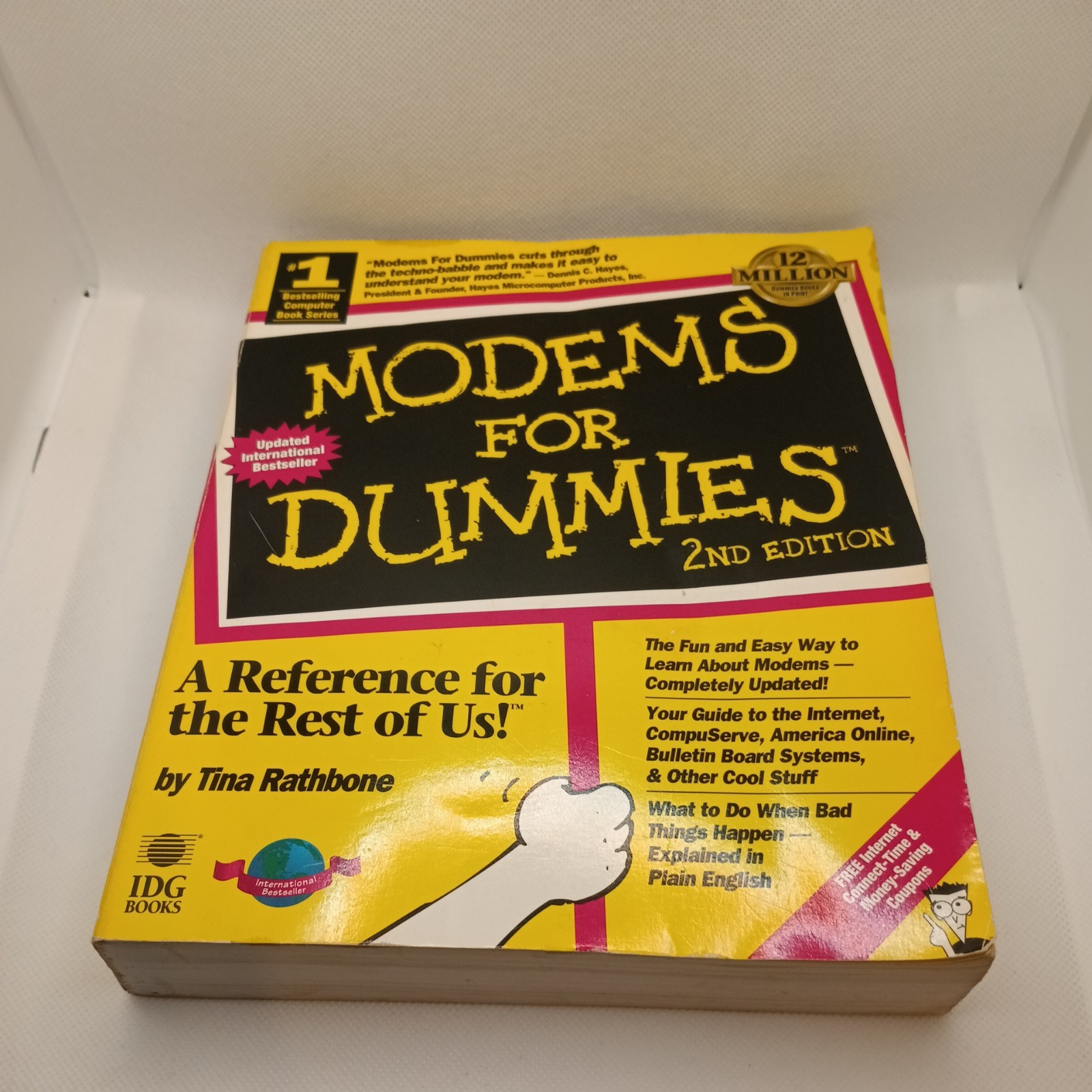 Modems for Dummies by Tina Rathbone (1994, Trade Paperback)