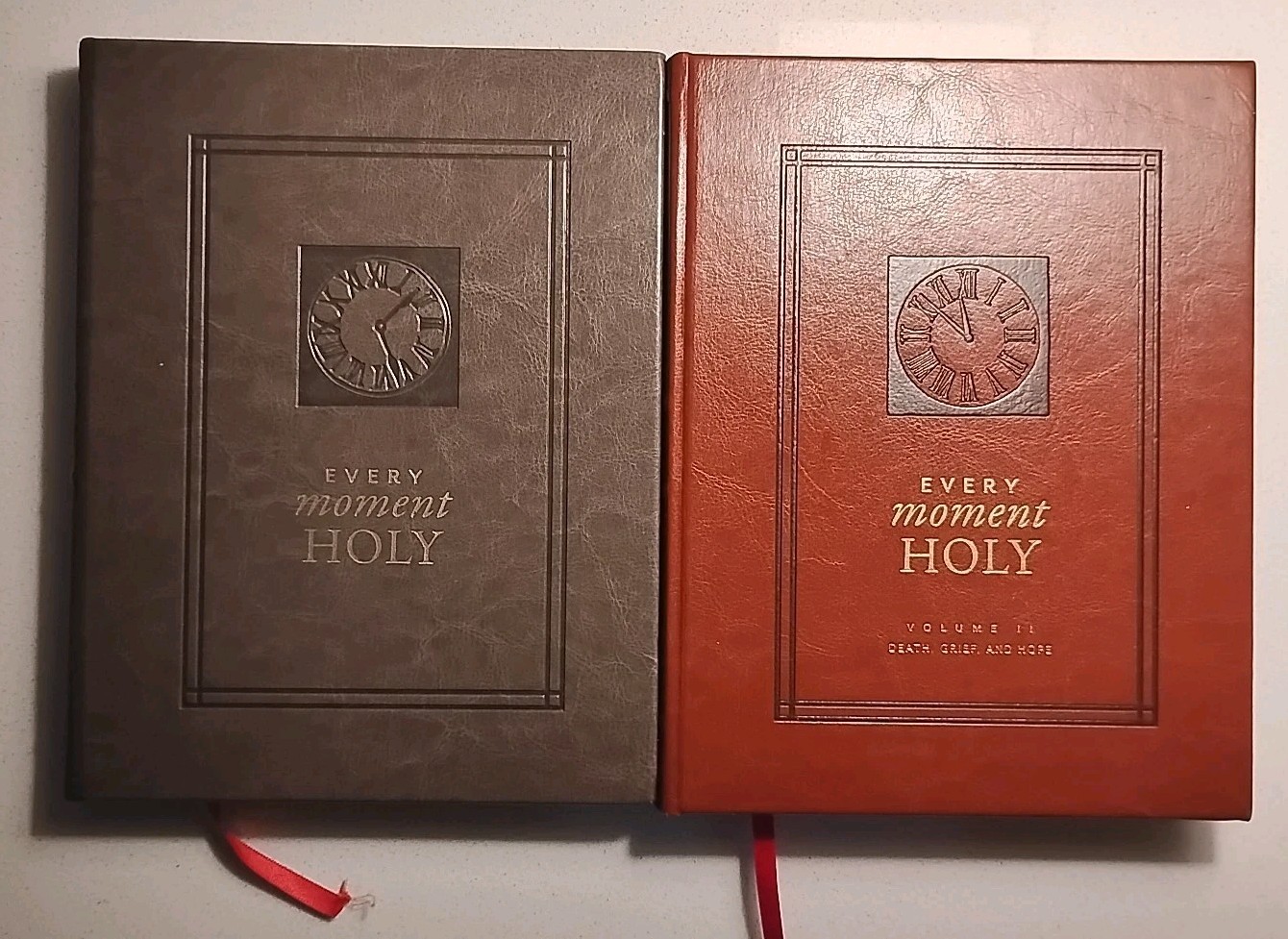 Every Moment Holy Vol 1 & 2 Set HC Gilt Edges Rabbit Room McKelvey Gift
