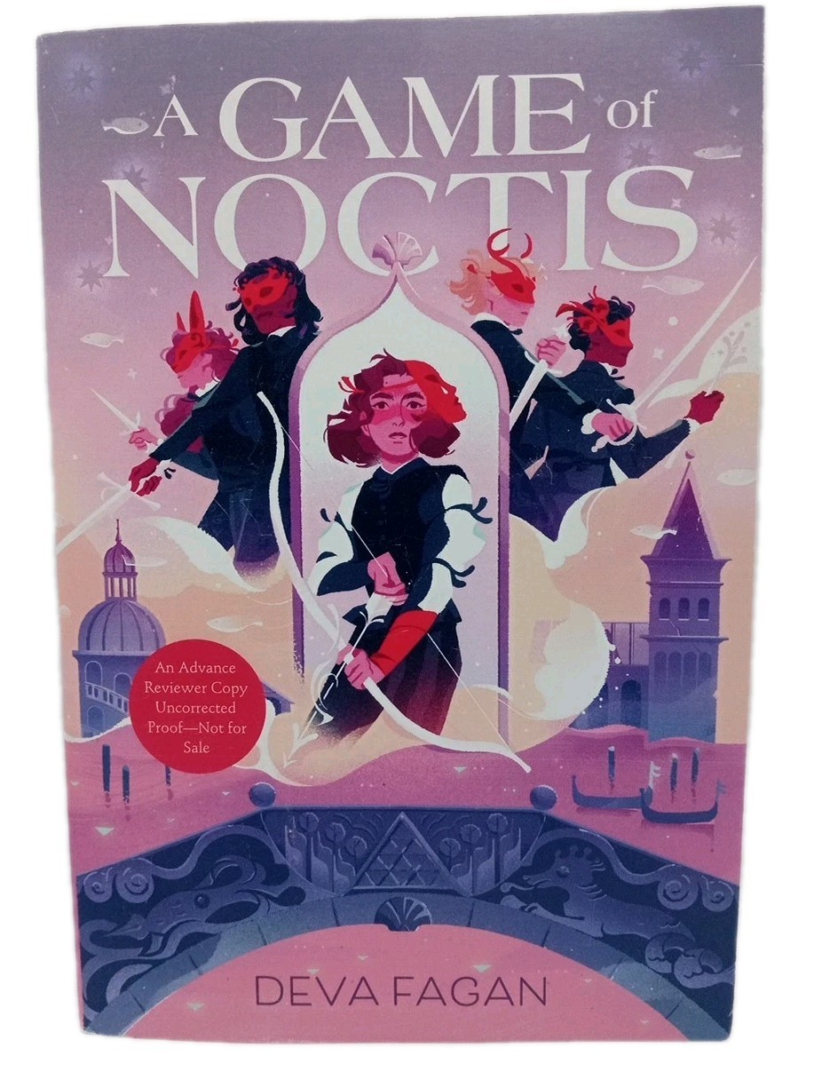 A Game of Noctis by Deva Fagan ARC (Uncorrected Proof) YA Fantasy Paperback