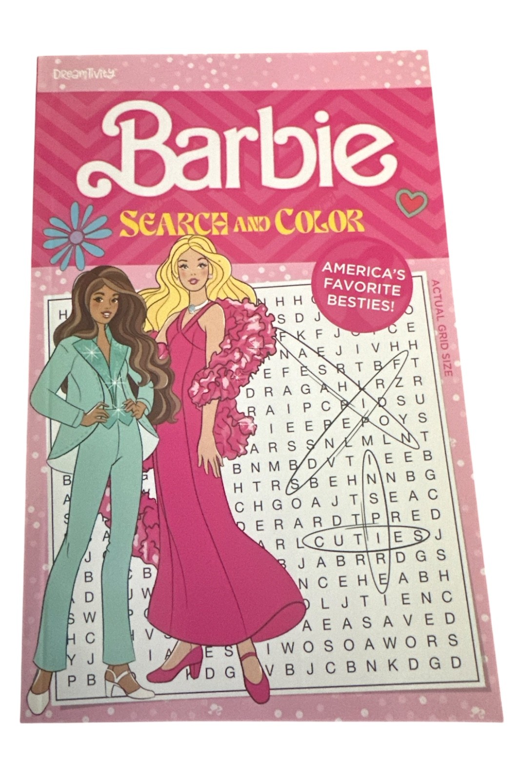 The Barbie Word Search Paperback Book approx. 8 x 10.75 inches 31 Word Search
