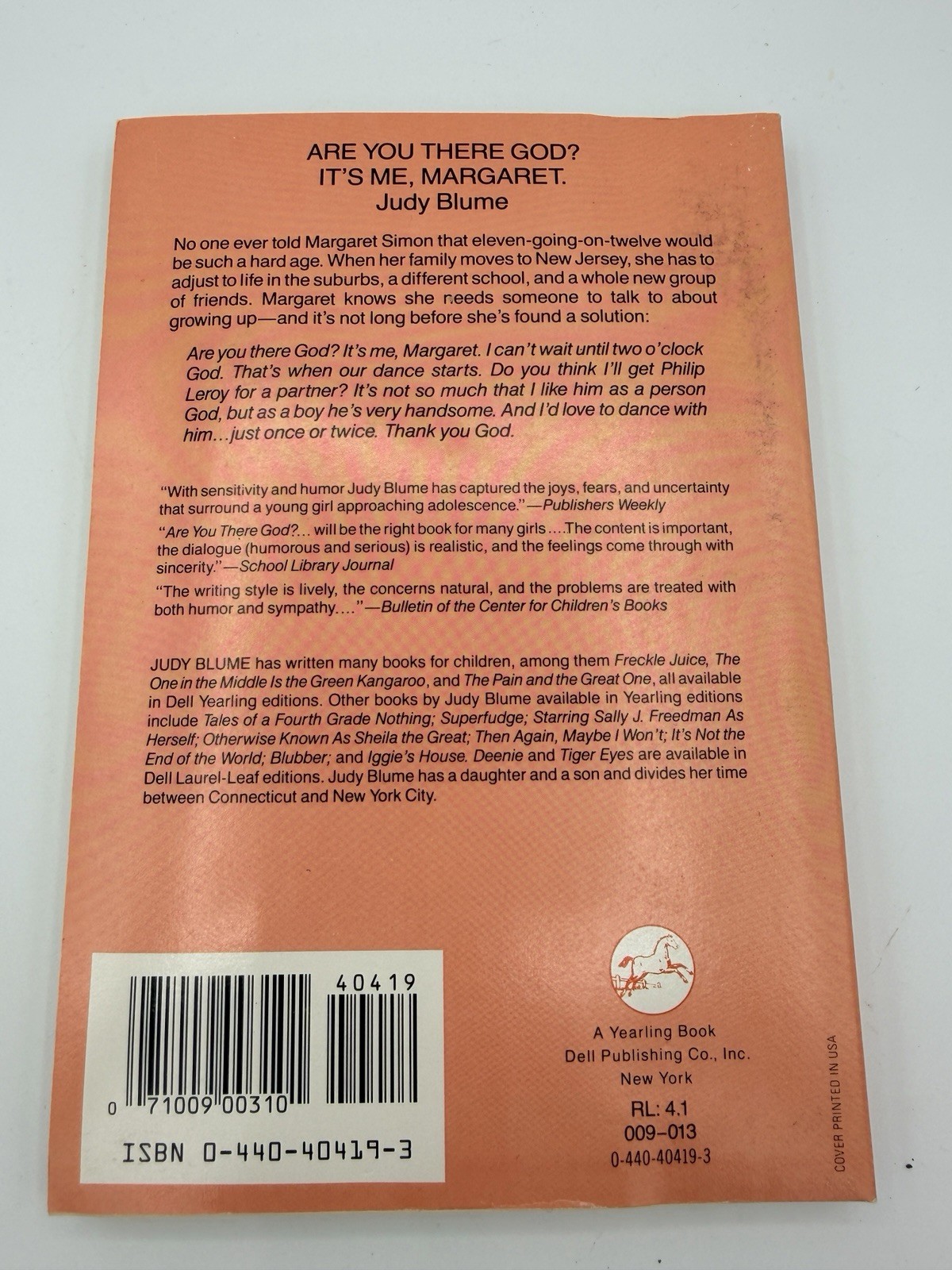 1986 The Novels of Judy Blume: Friends for Life (Vintage Box Set, 5-Book PB LOT)