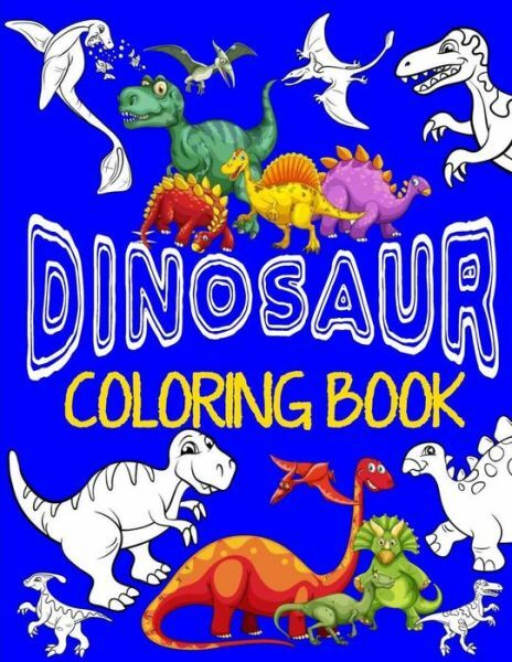 Dinosaur Coloring Book Jumbo Dino Coloring Book For Children: Color & Creat…