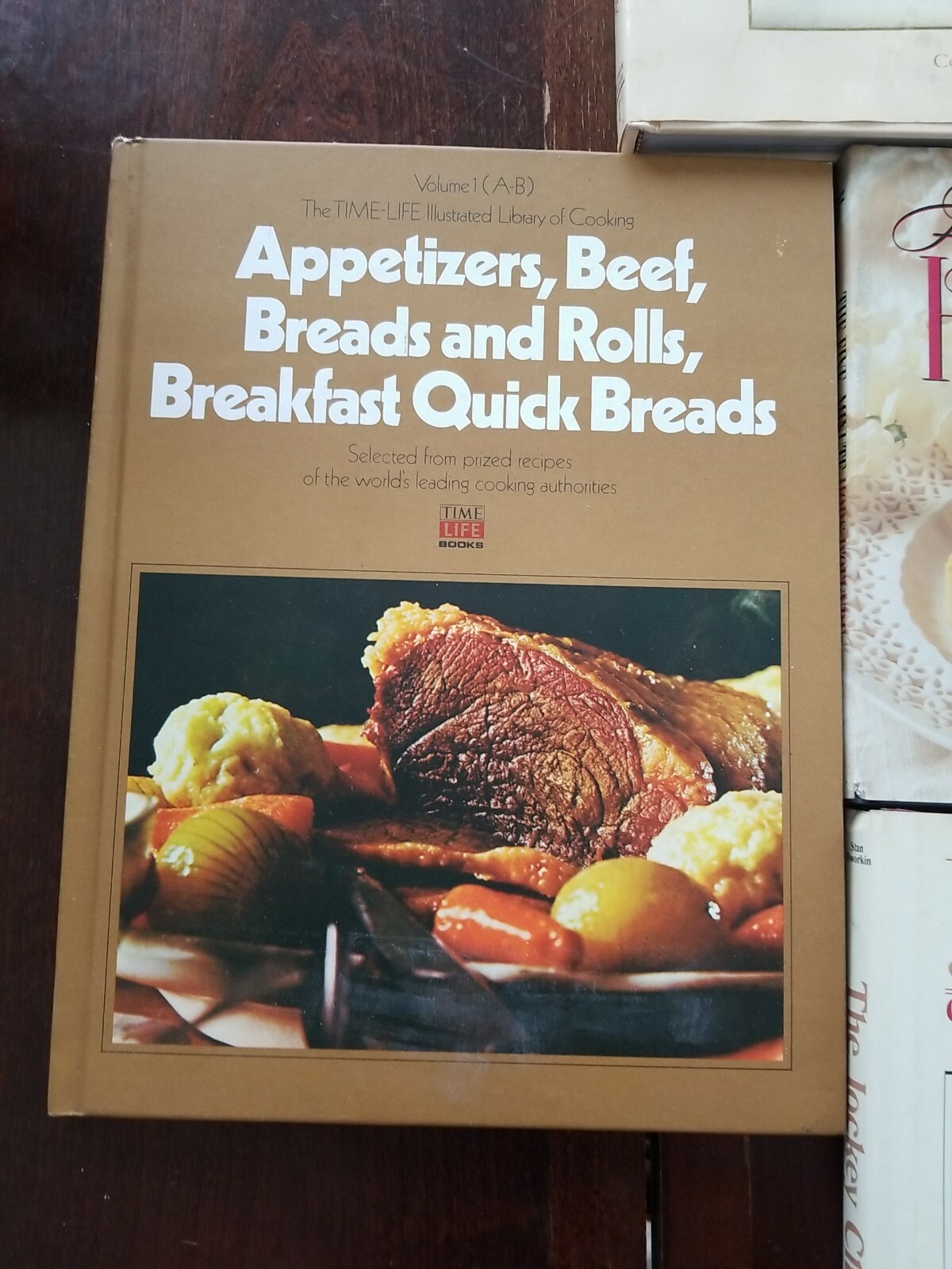 Vintage Lot of 6 Cookbooks and Restaurant Guide. Caviar, Jockey Club, Bagels