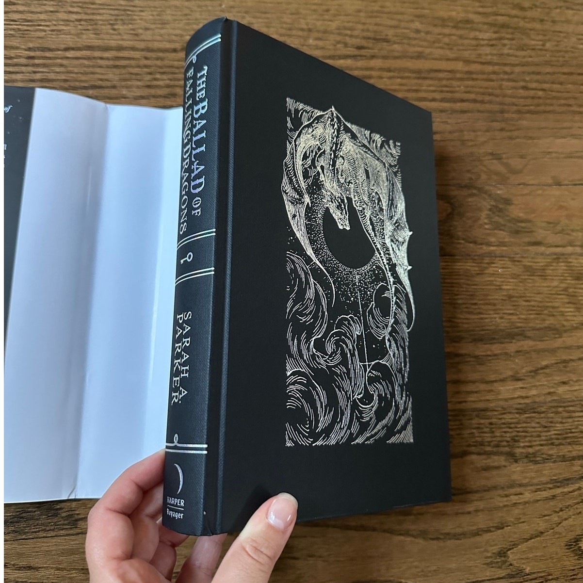 The Locked Library SE The Ballad Of Falling Dragons Sarah. A Parker Hardcover