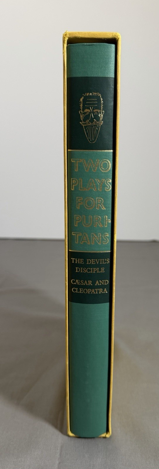 George Bernard Shaw Two Plays for Puritans Heritage Press 1966 HC Illus Slipcase
