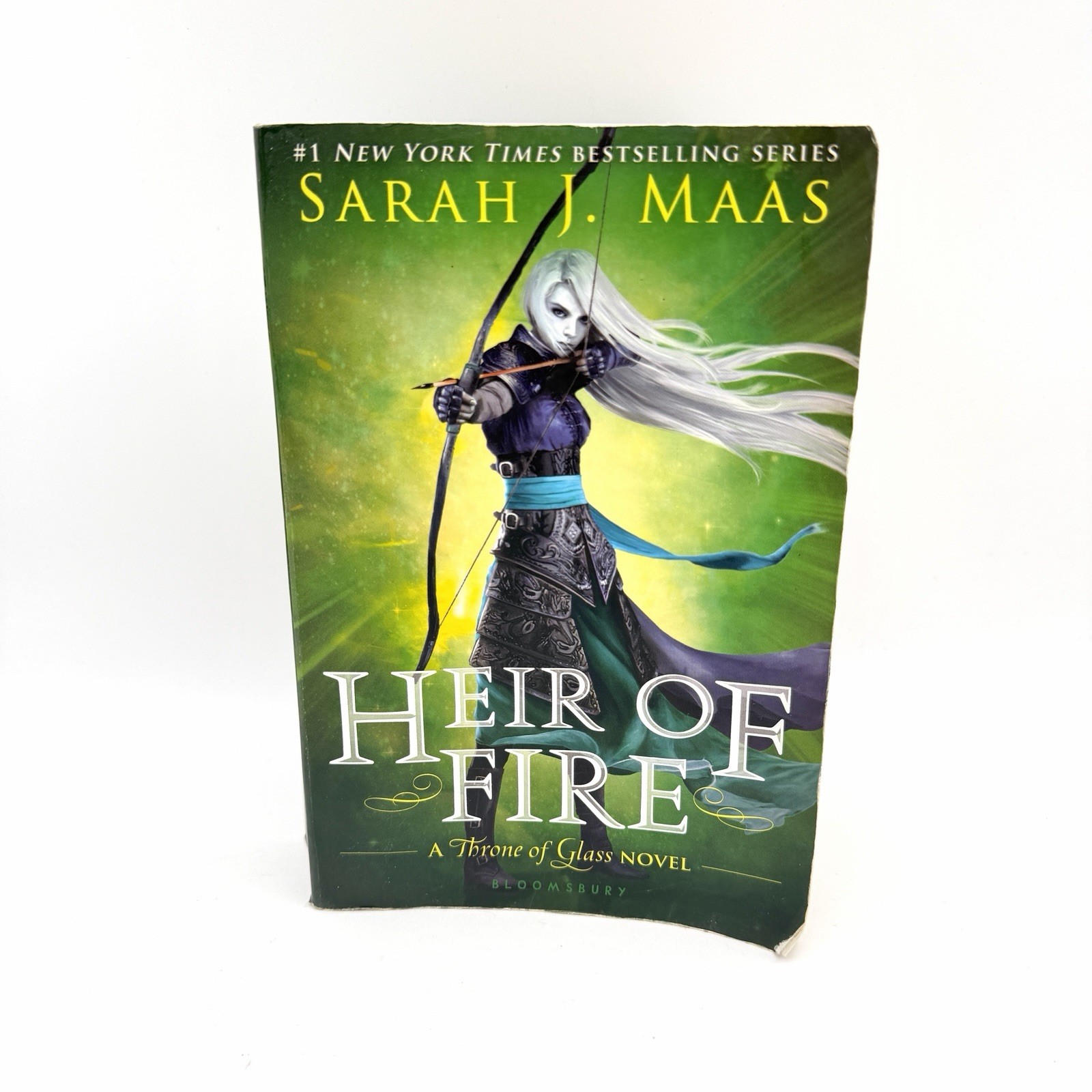 Heir of Fire Sarah J. Maas 2015 Paperback Throne of Glass OOP RARE