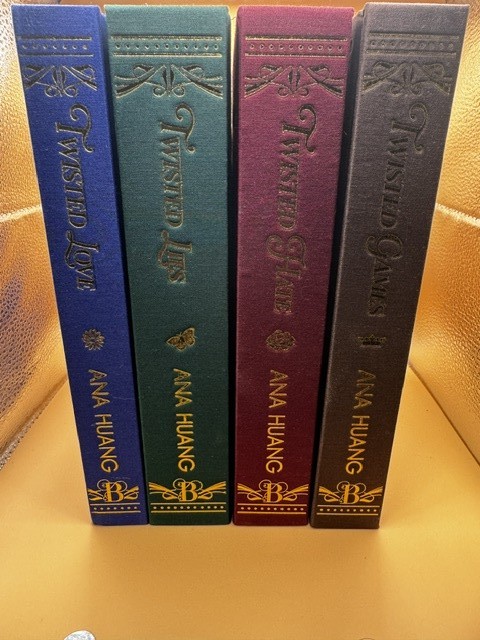 Twisted Series 4 Book Hardcover Collector’s Edition Bundle New