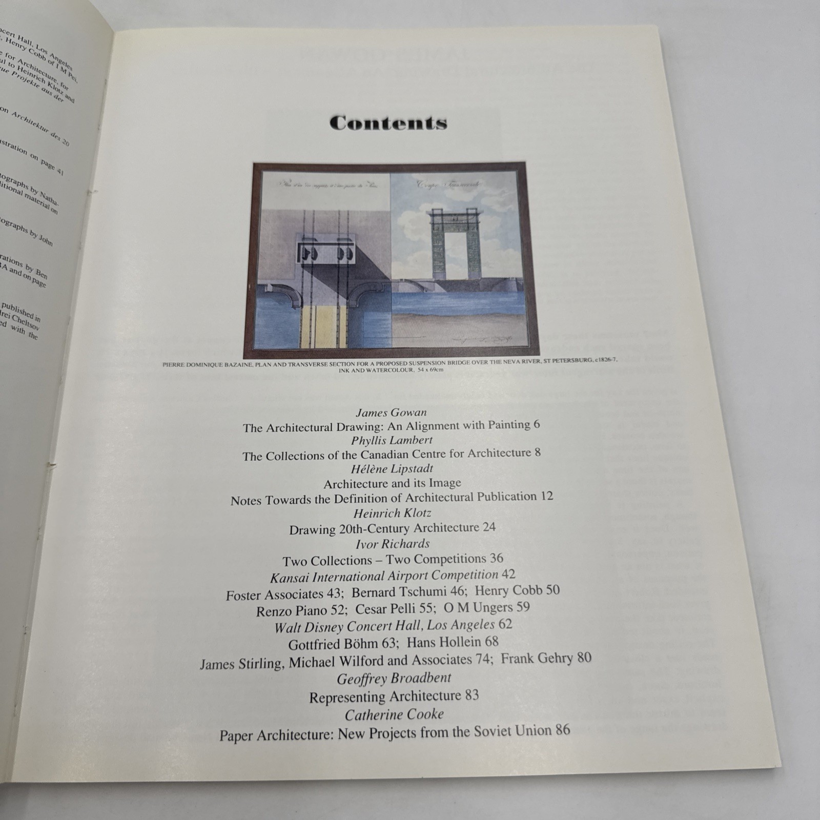 Drawing into Architecture 20th Century Drawings Architectural Design Profile