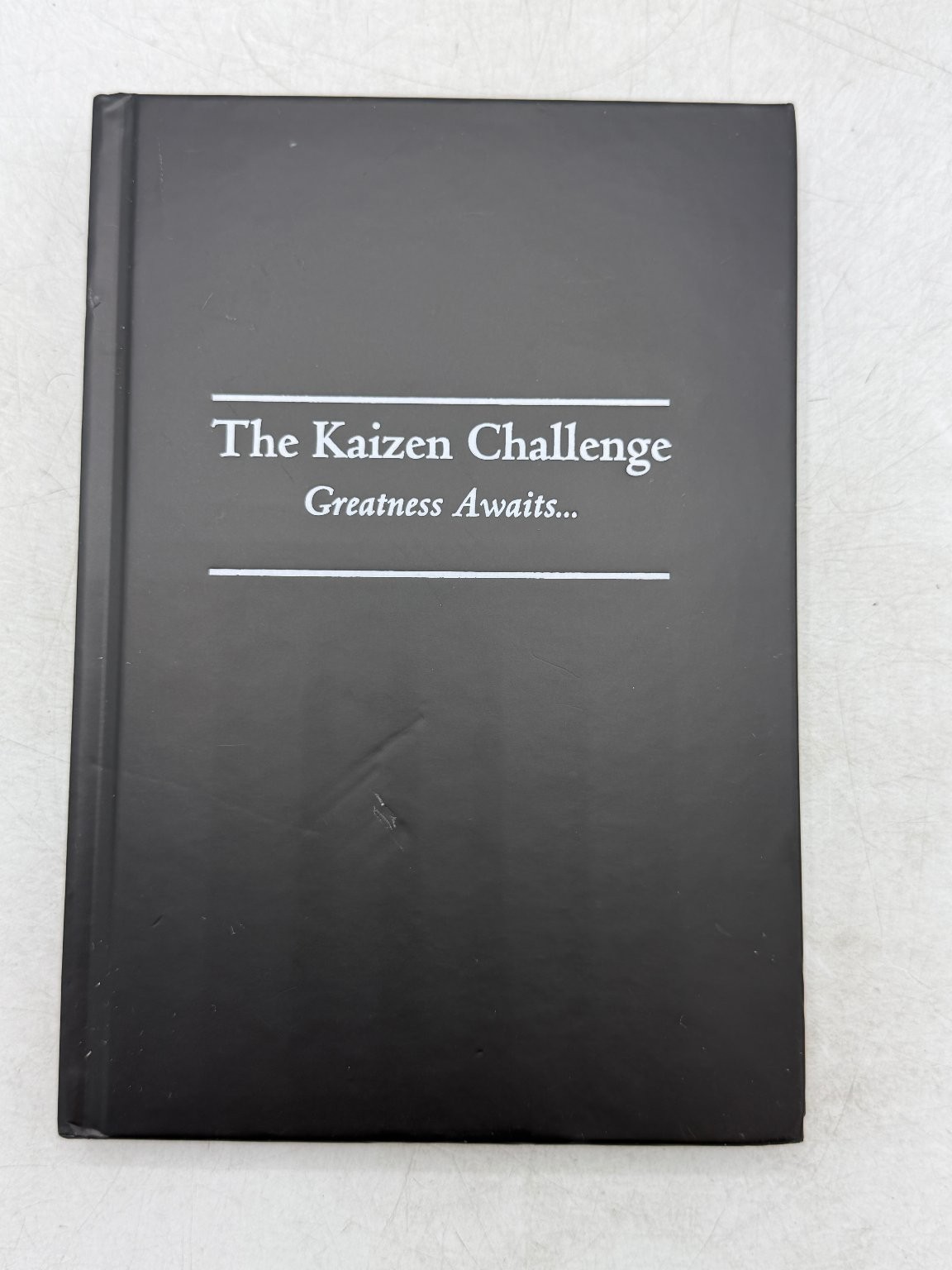 The Kaizen Challenge 2024 Journal Workbook Self-Improvement Hardcover