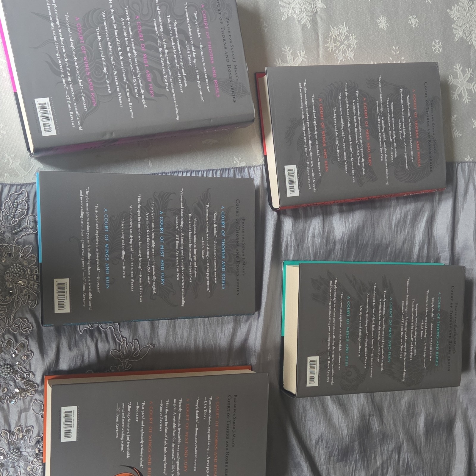 Sarah J. Maas A Court of Thorns and Roses Series Hardcover Box Set 5 Vol 2021
