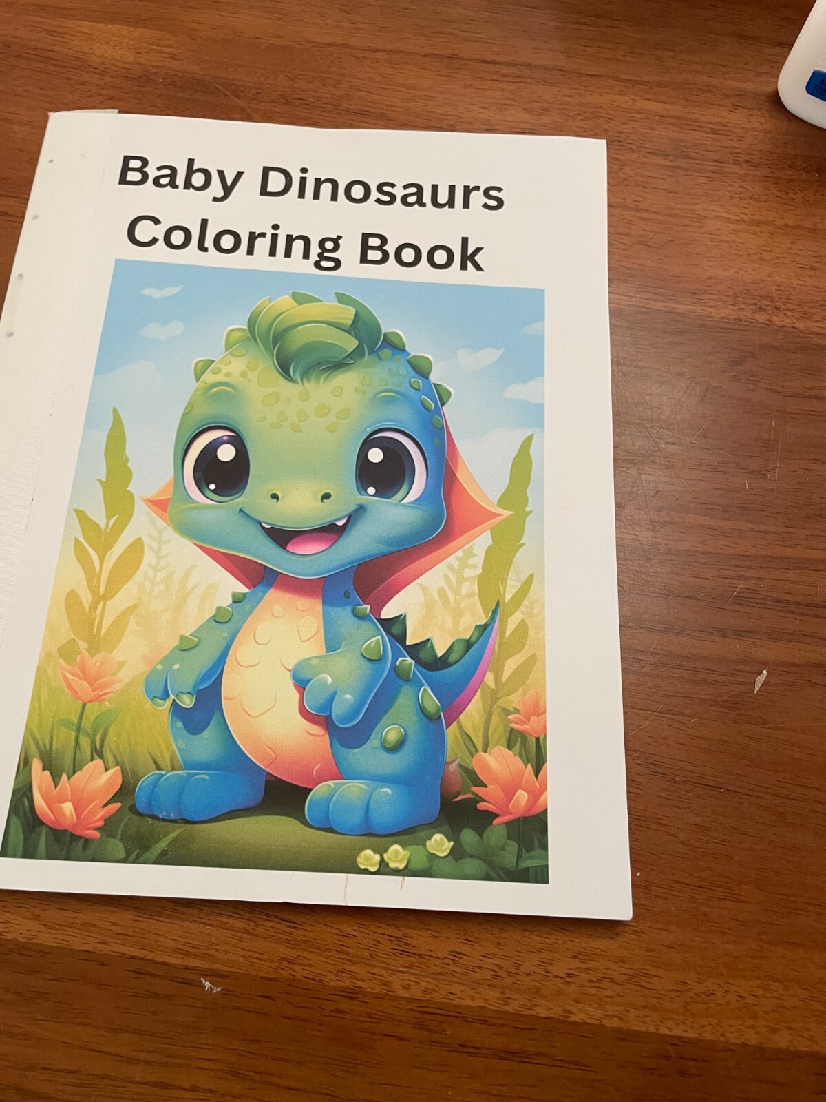 NEw Baby Dinosaur Coloring Book – Fun & Educational Activity for Kids A