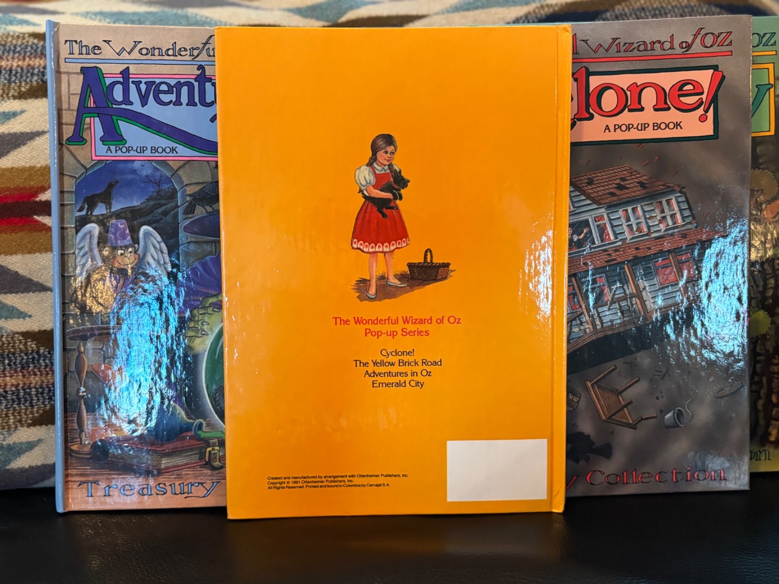 The Wizard of Oz Pop-up Books Set of 4 Treasury Collection Vintage