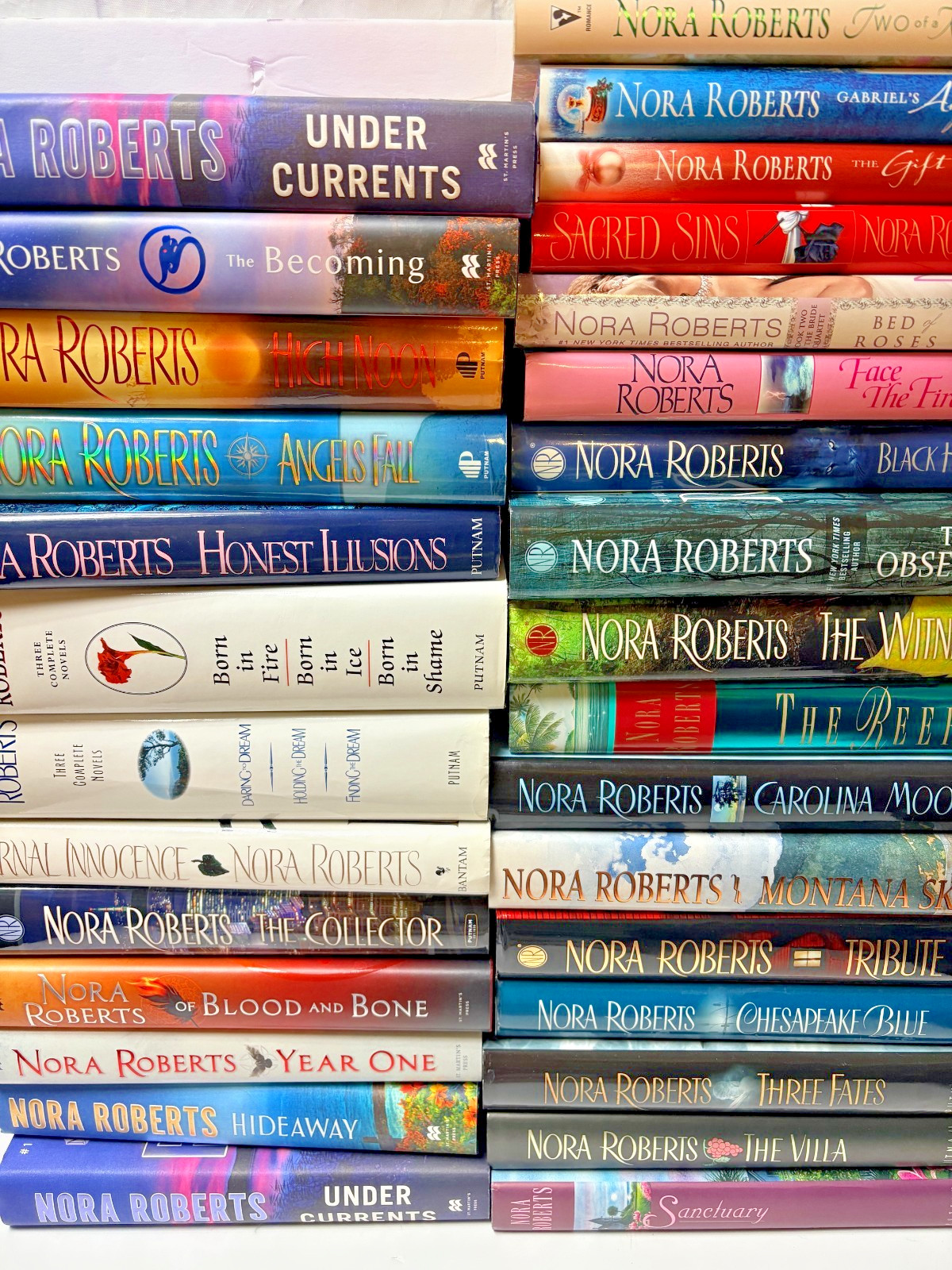 Nora Roberts HC Books Pick Choose Bundle Flat $5.22 combined shipping unlimited