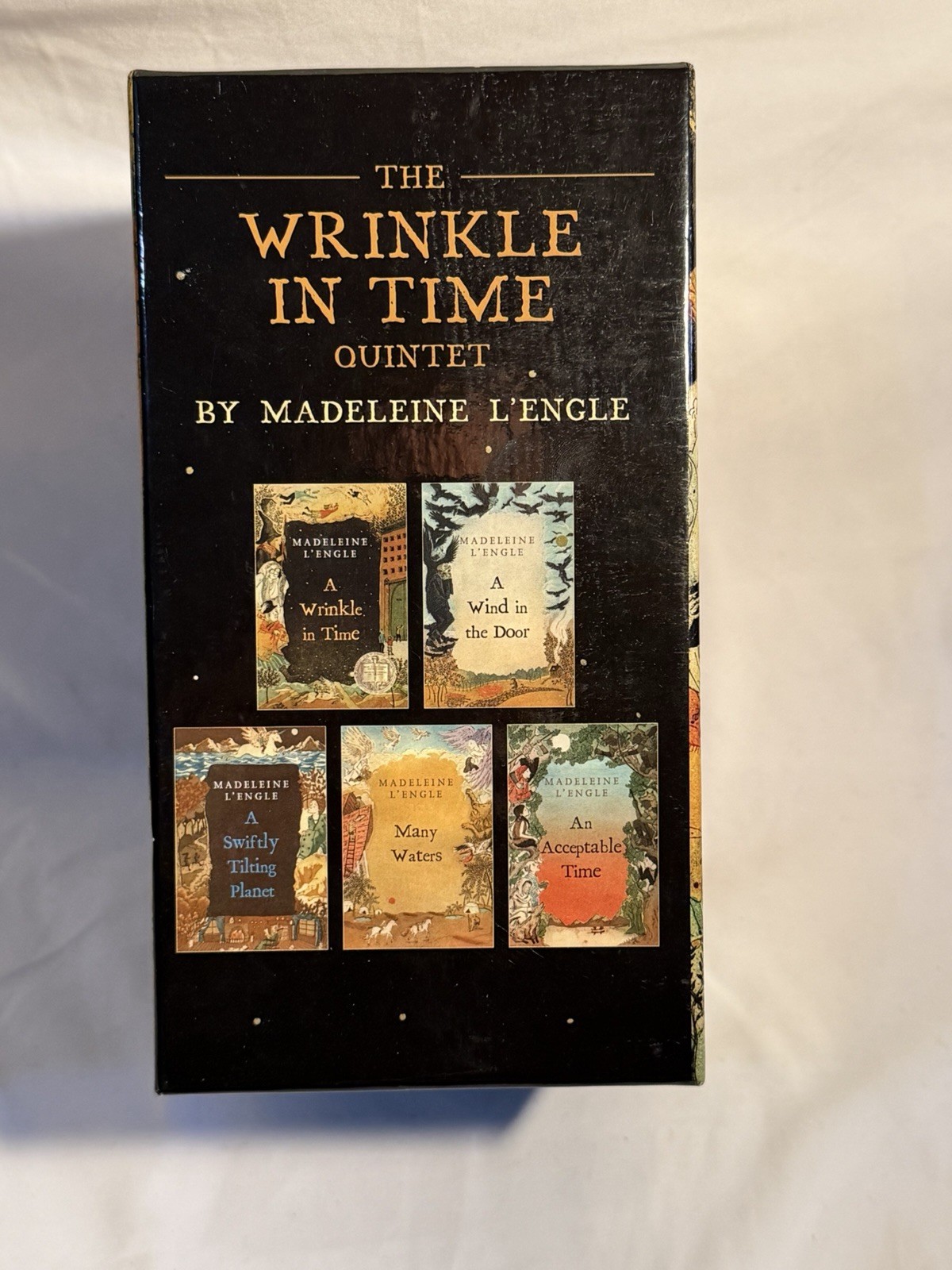 Square Fish Wrinkle in Time Quintet Box Set 5 Books by Madeleine L’Engle